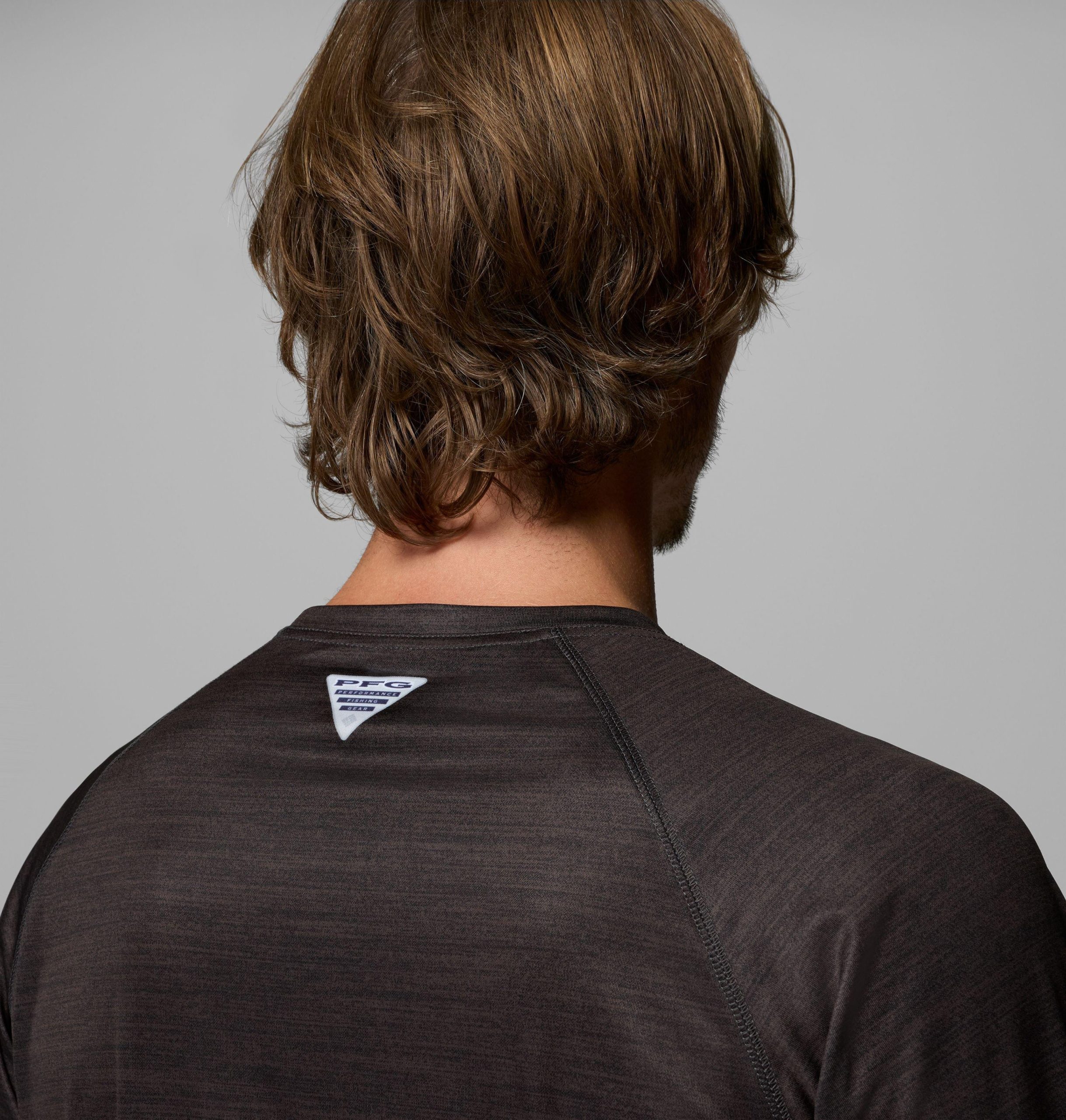 heren pfg terminal tackle shirt met lange mouwen gemêleerd - georgia