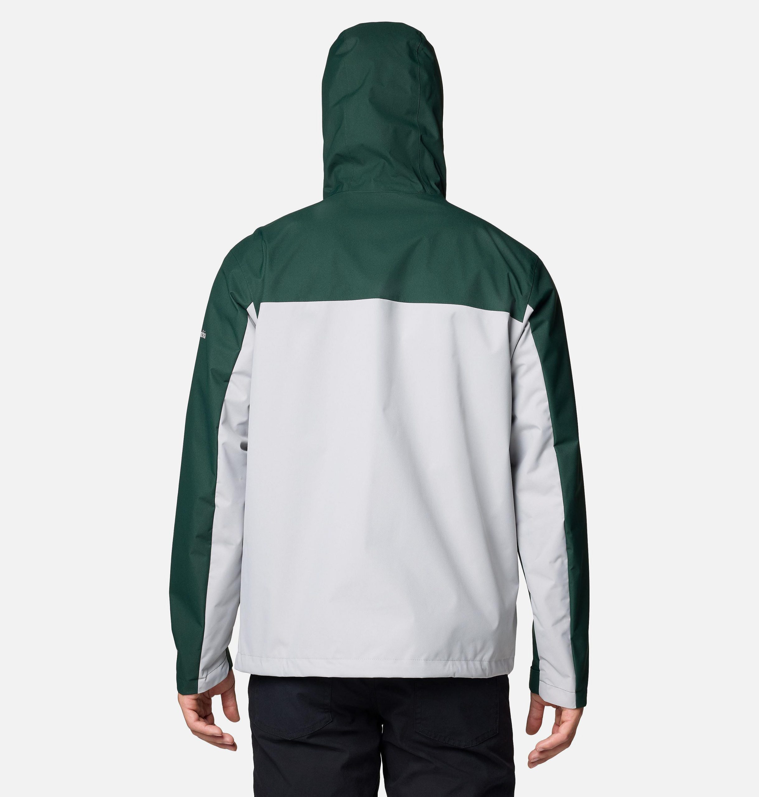 heren collegejack met veldbeschermende look - michigan state