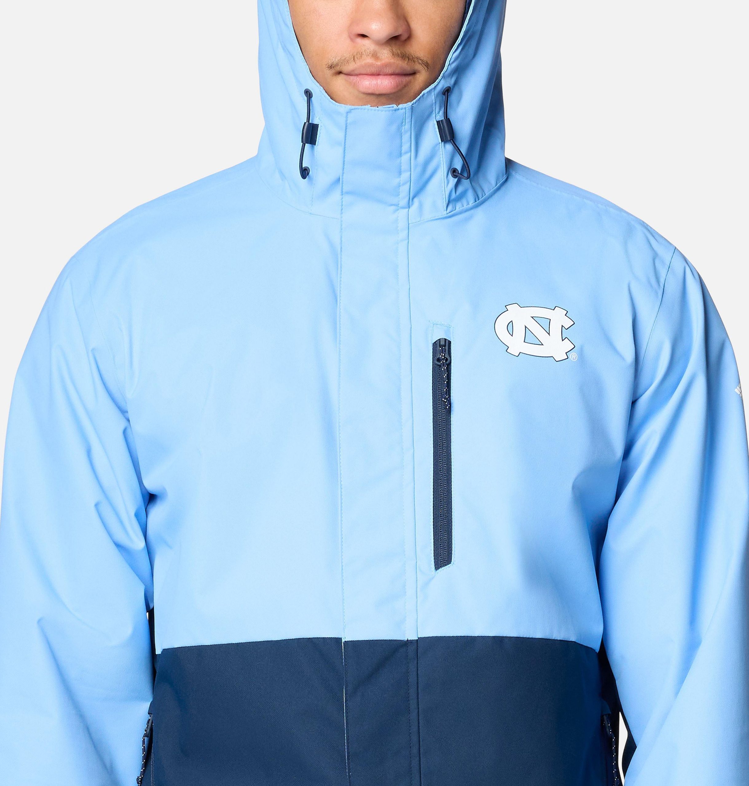 heren collegejack met veldbeschermende look - north carolina