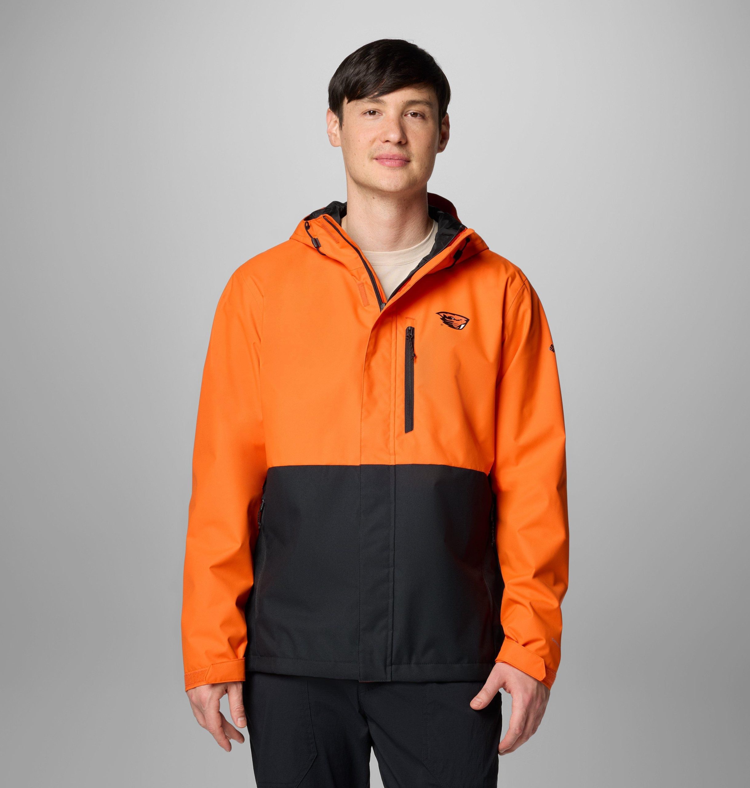 heren collegejack met veldbeschermende look - oregon state