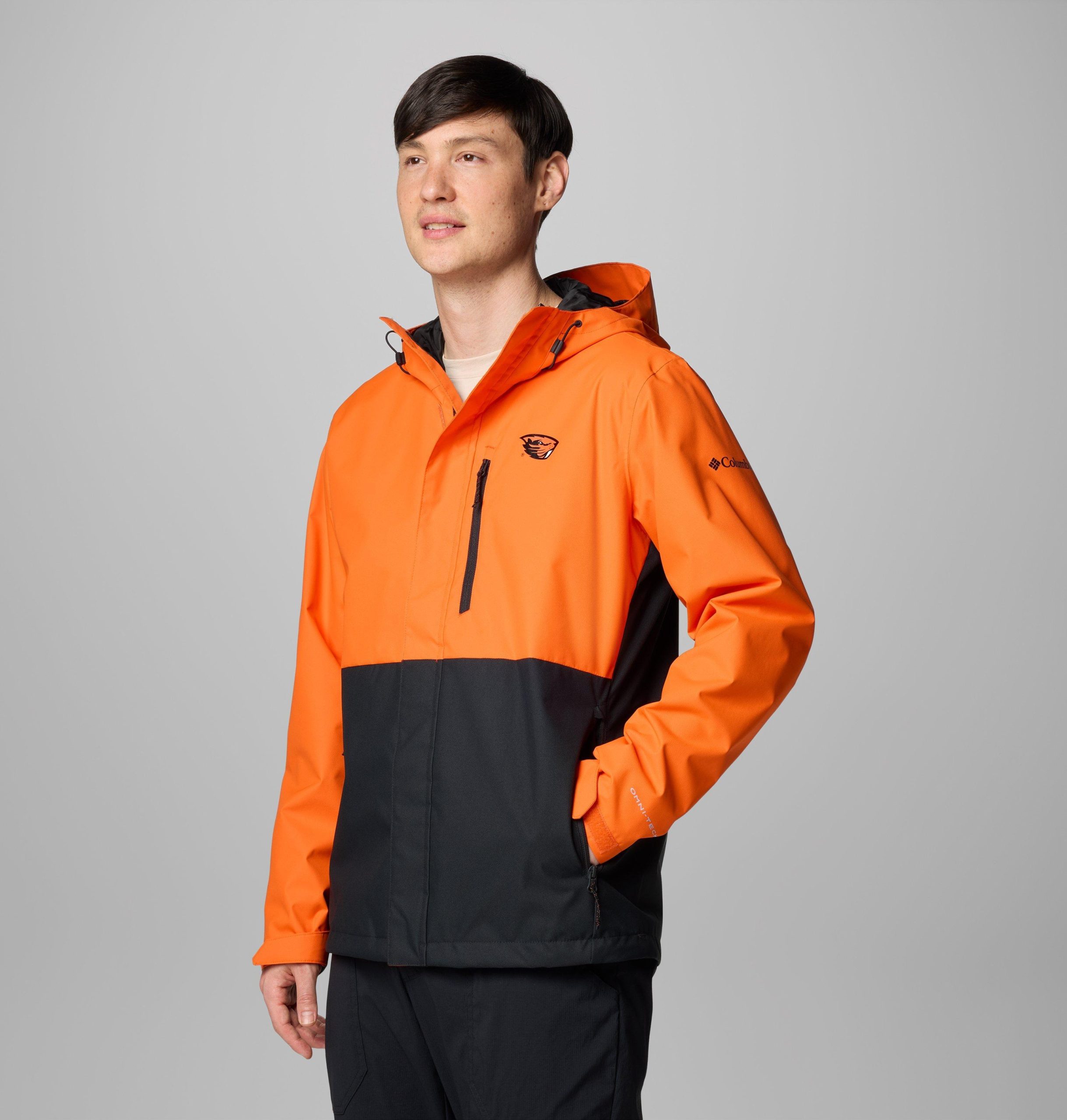 heren collegejack met veldbeschermende look - oregon state