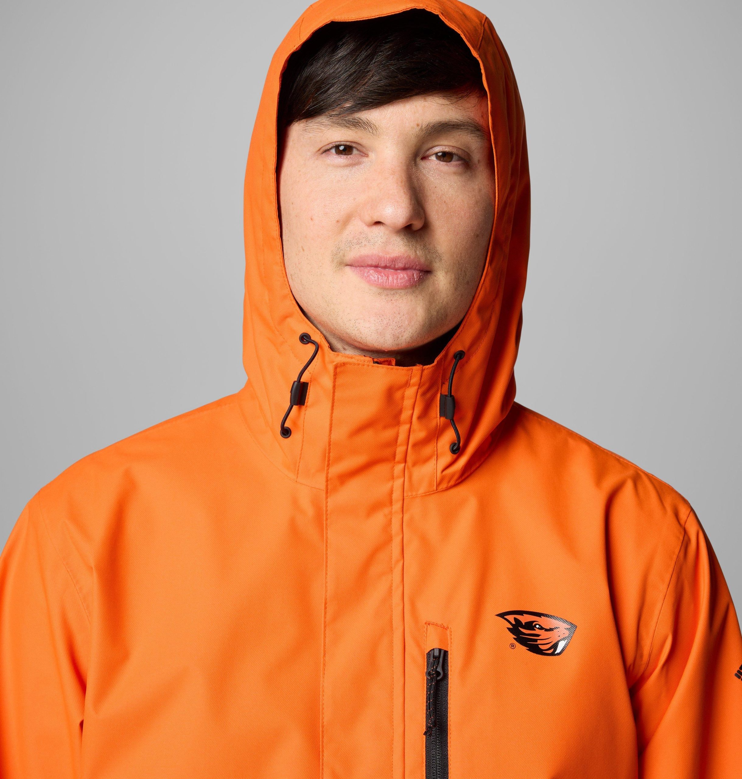 heren collegejack met veldbeschermende look - oregon state