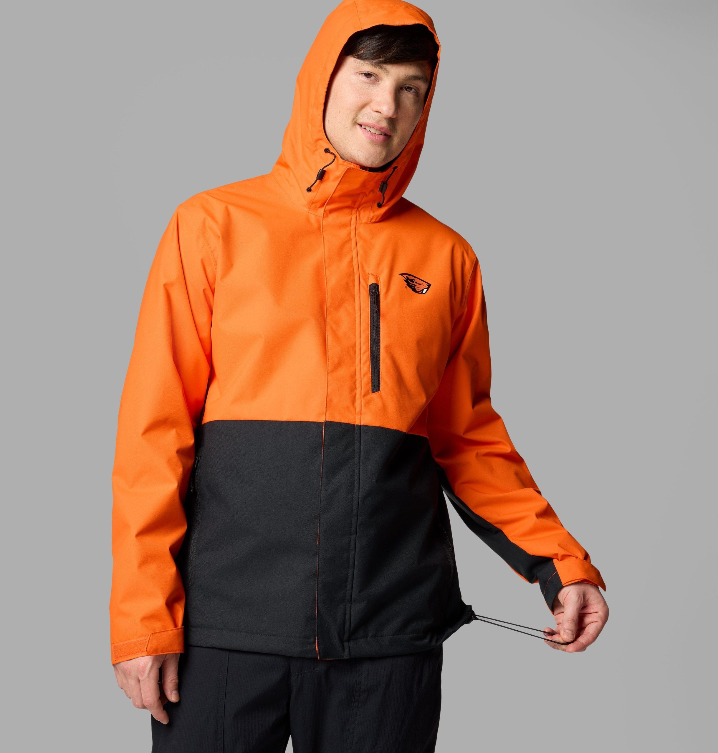 heren collegejack met veldbeschermende look - oregon state