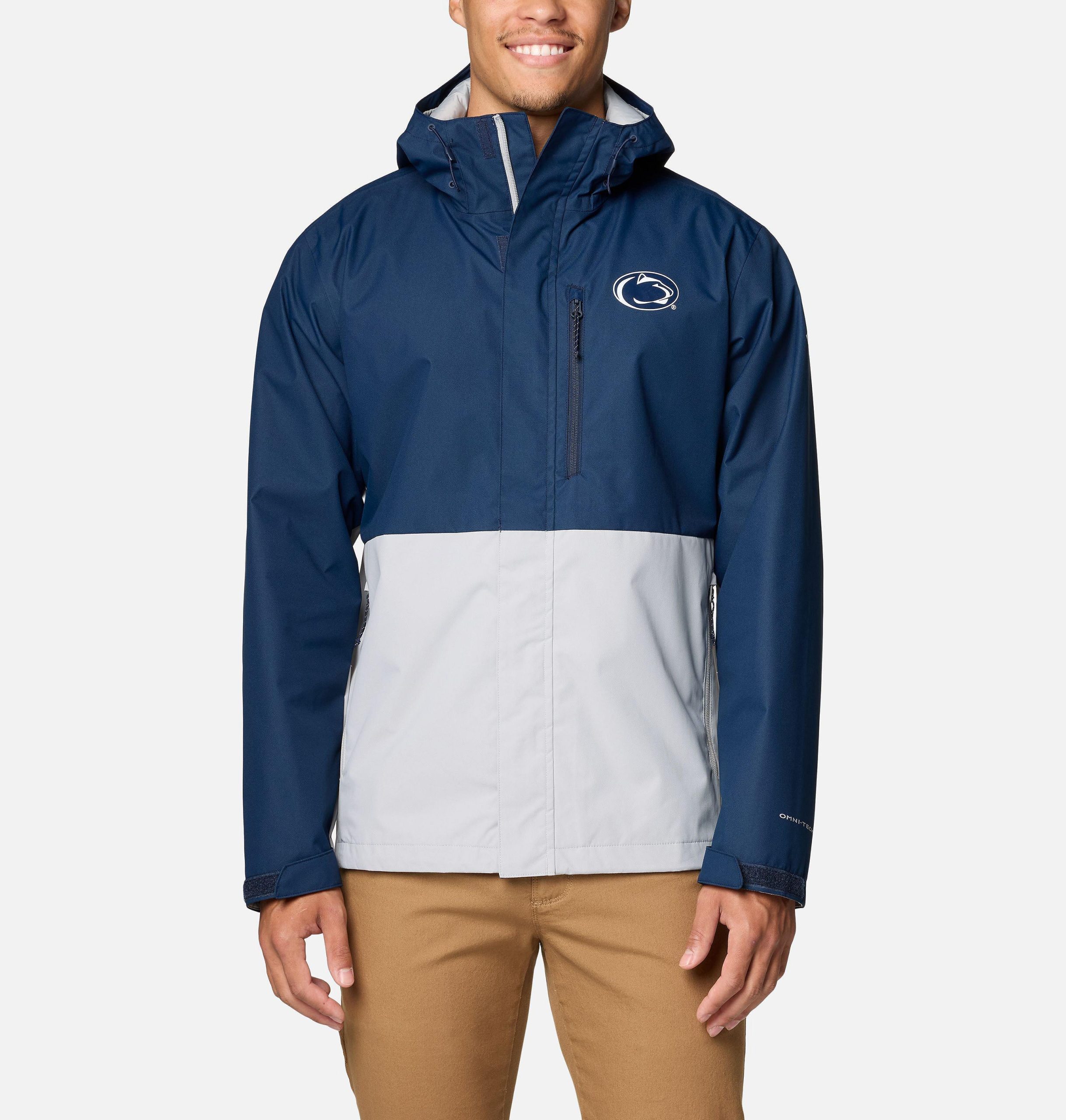 heren collegejack met veldbeschermende look - penn state