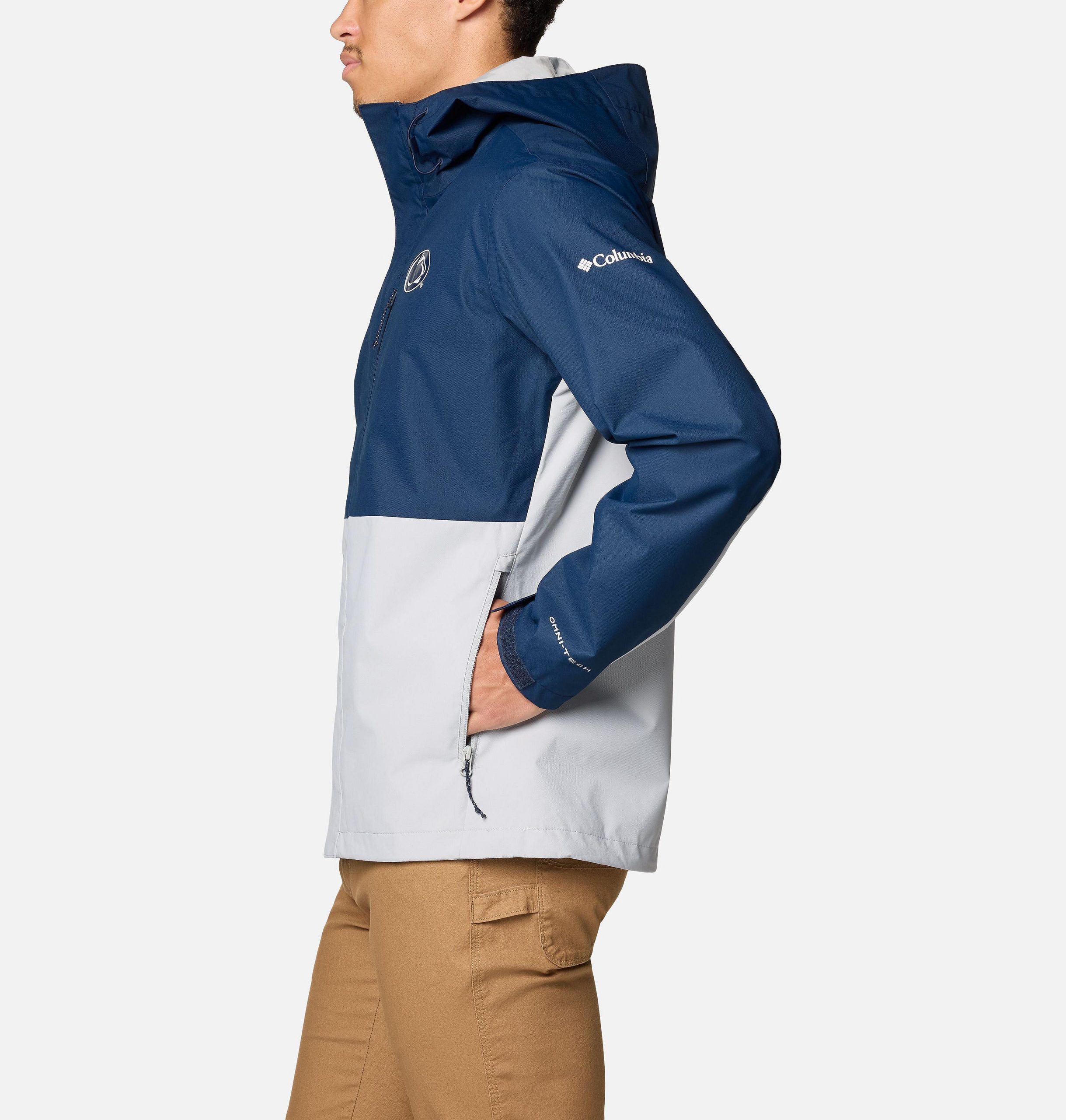 heren collegejack met veldbeschermende look - penn state