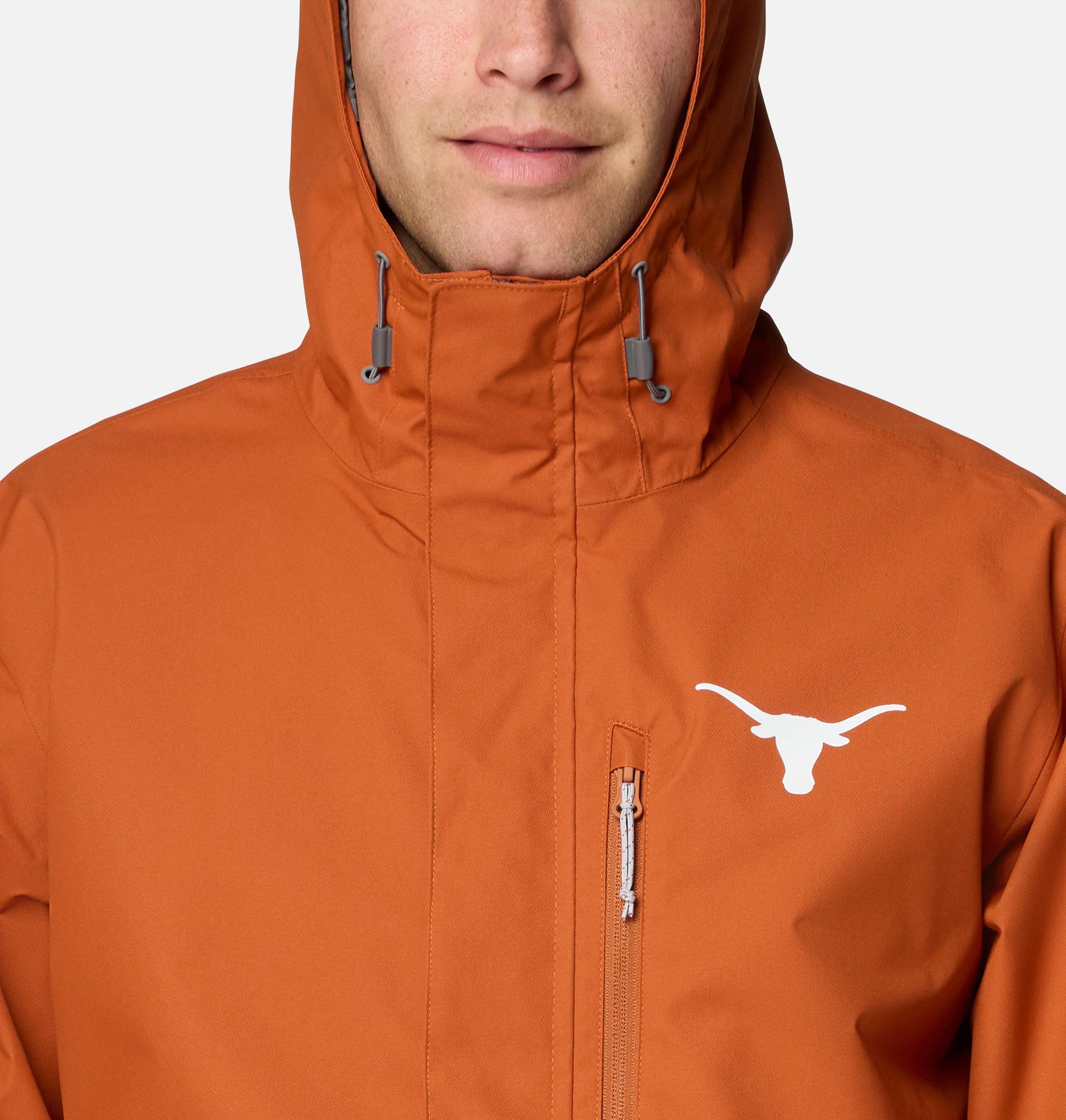 heren collegejack met veldbeschermende look - texas