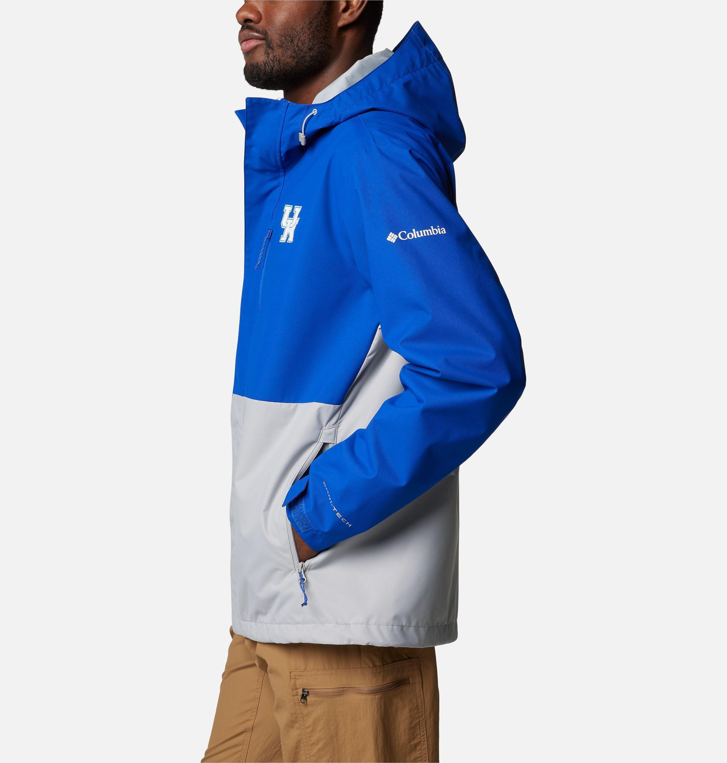 heren collegejack met veldbeschermende look - kentucky