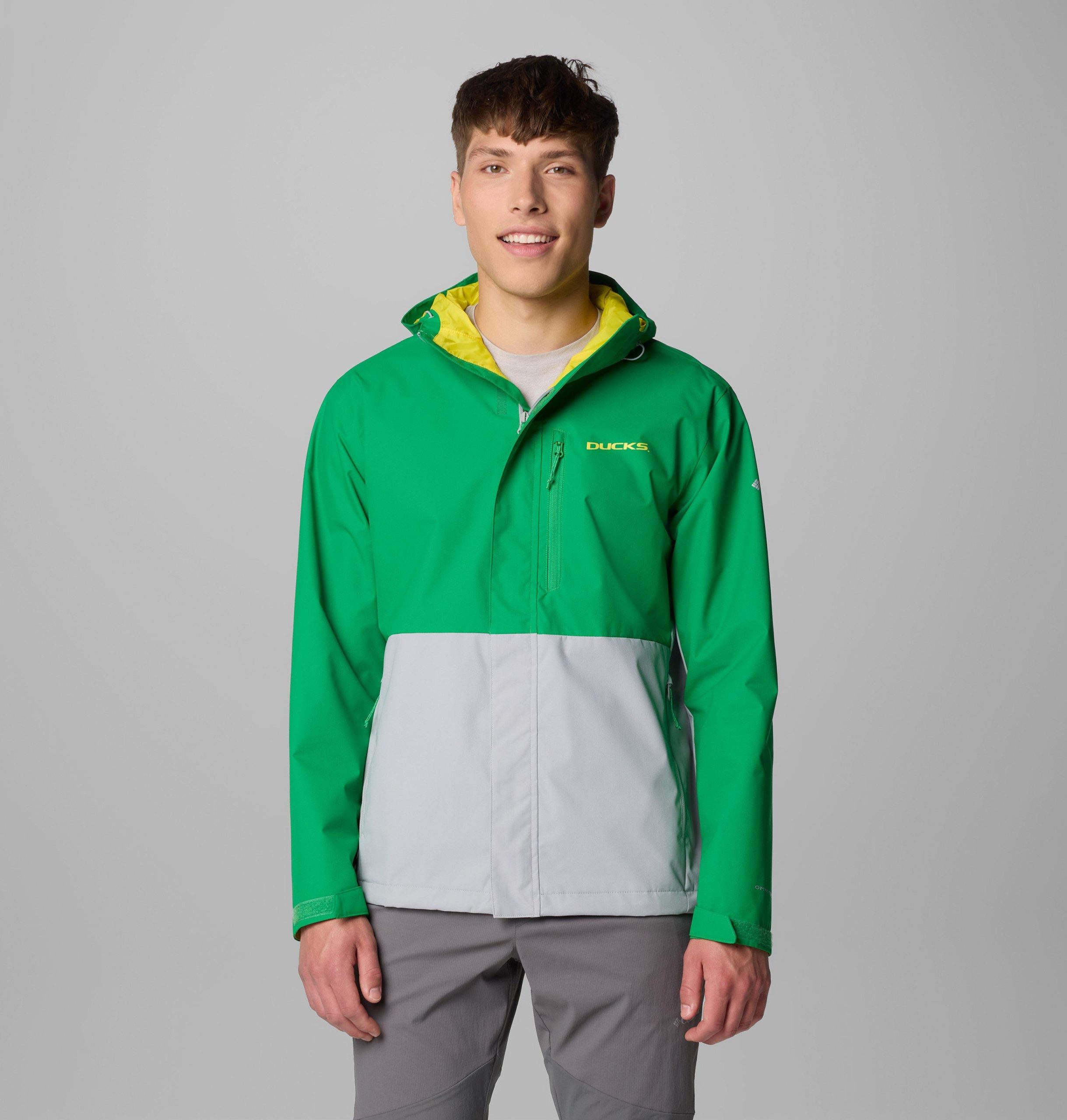 heren collegejack met veldbeschermende look - oregon