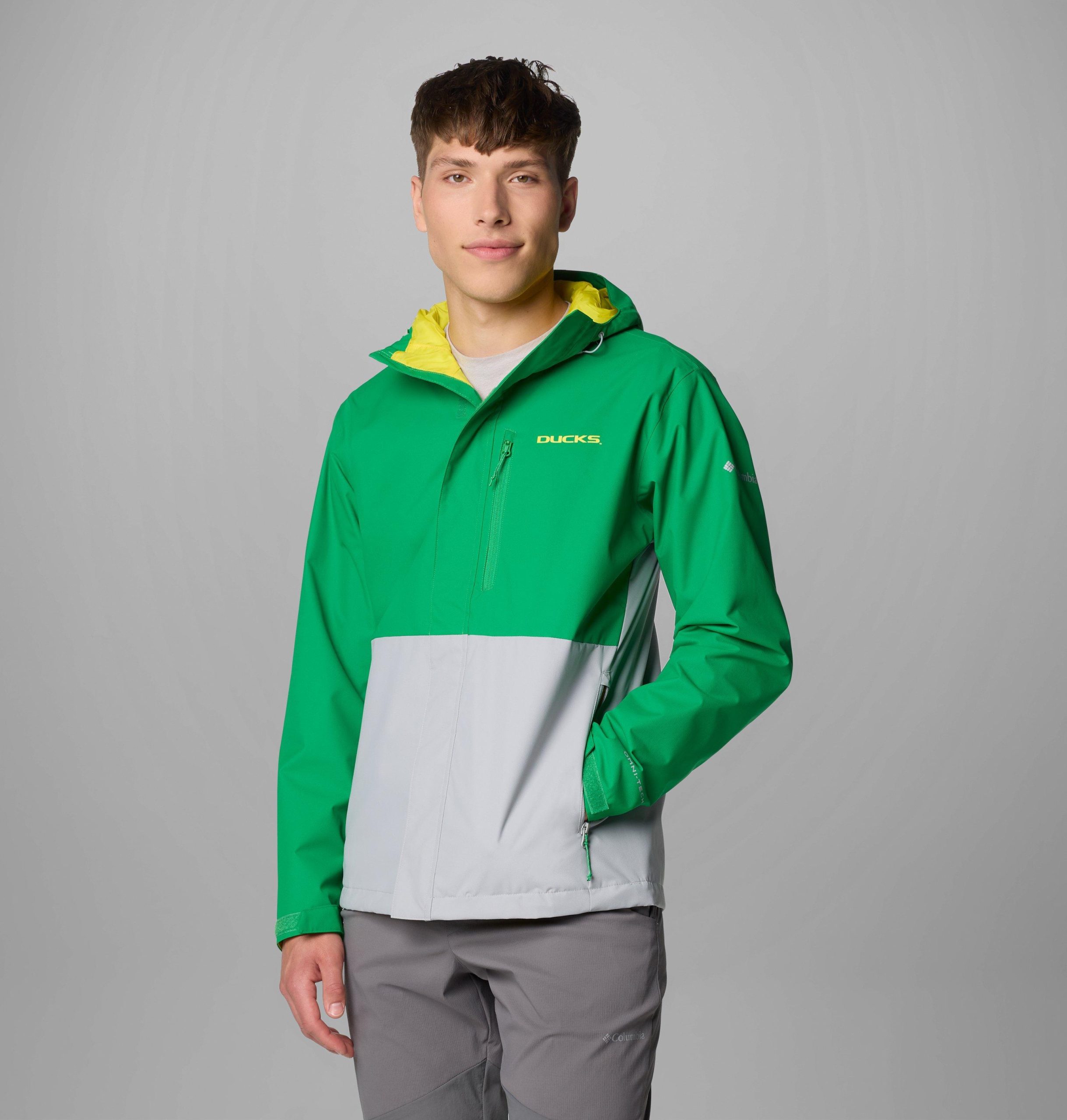 heren collegejack met veldbeschermende look - oregon