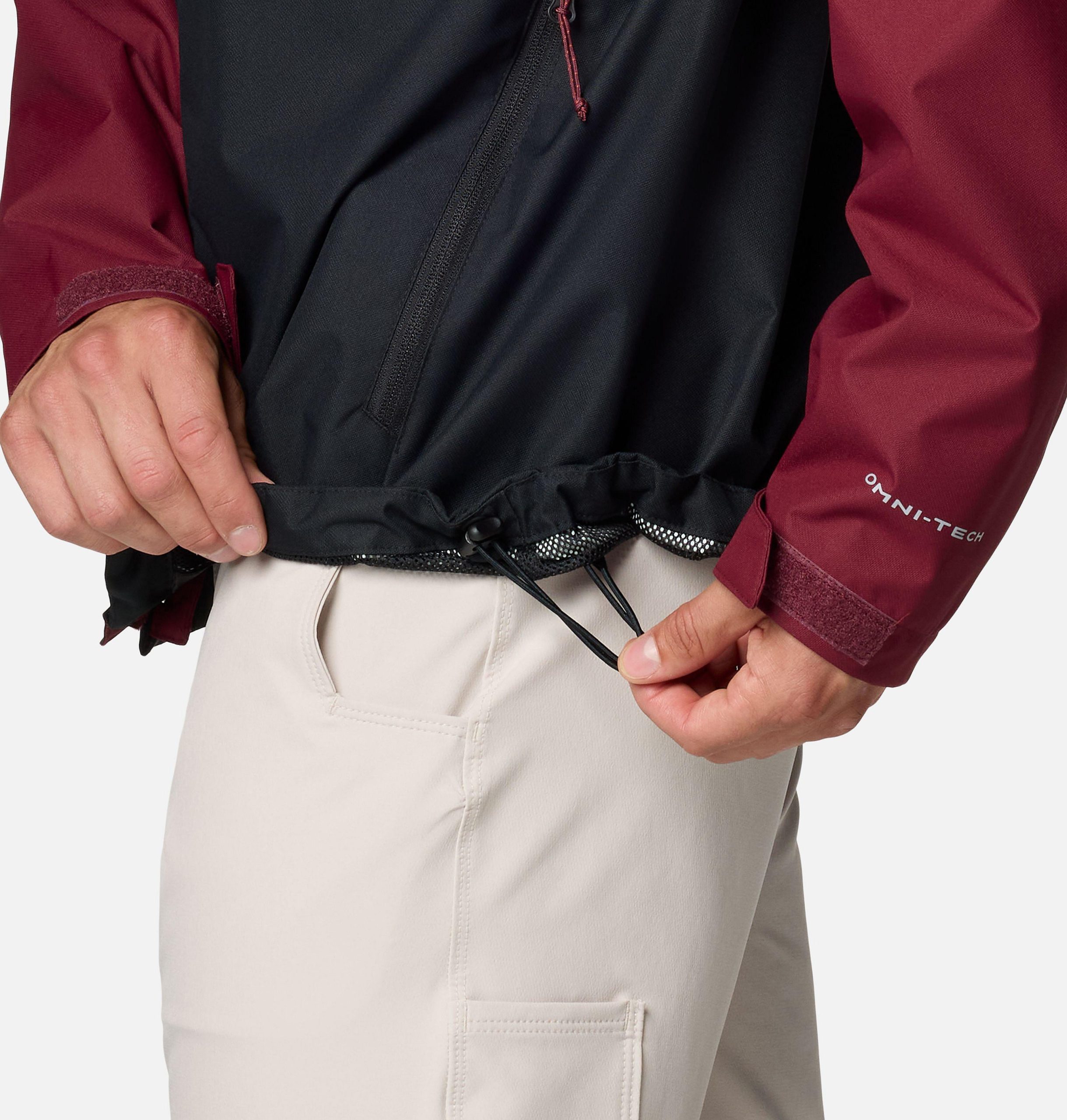 heren collegejack met veldbeschermende look - virginia tech