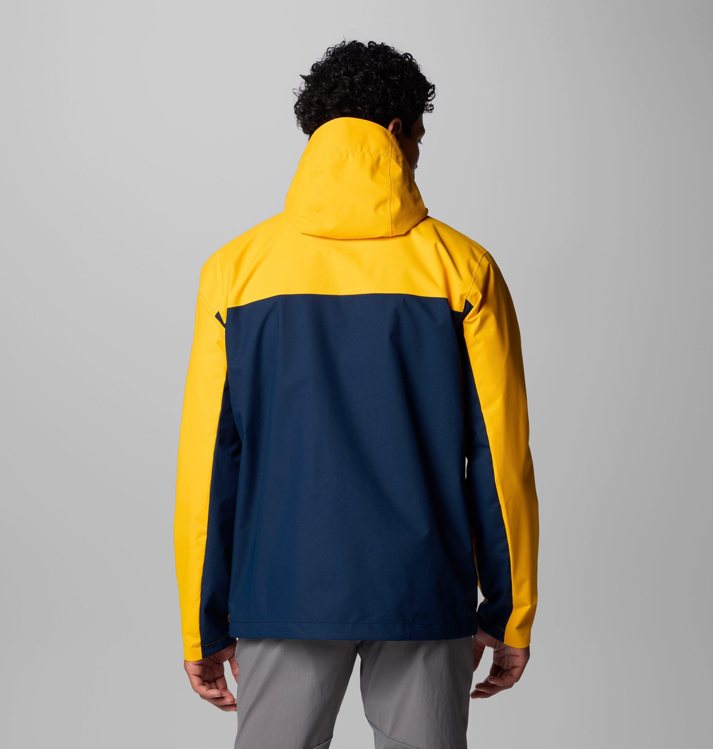 heren collegejack met veldbeschermende look - west virginia