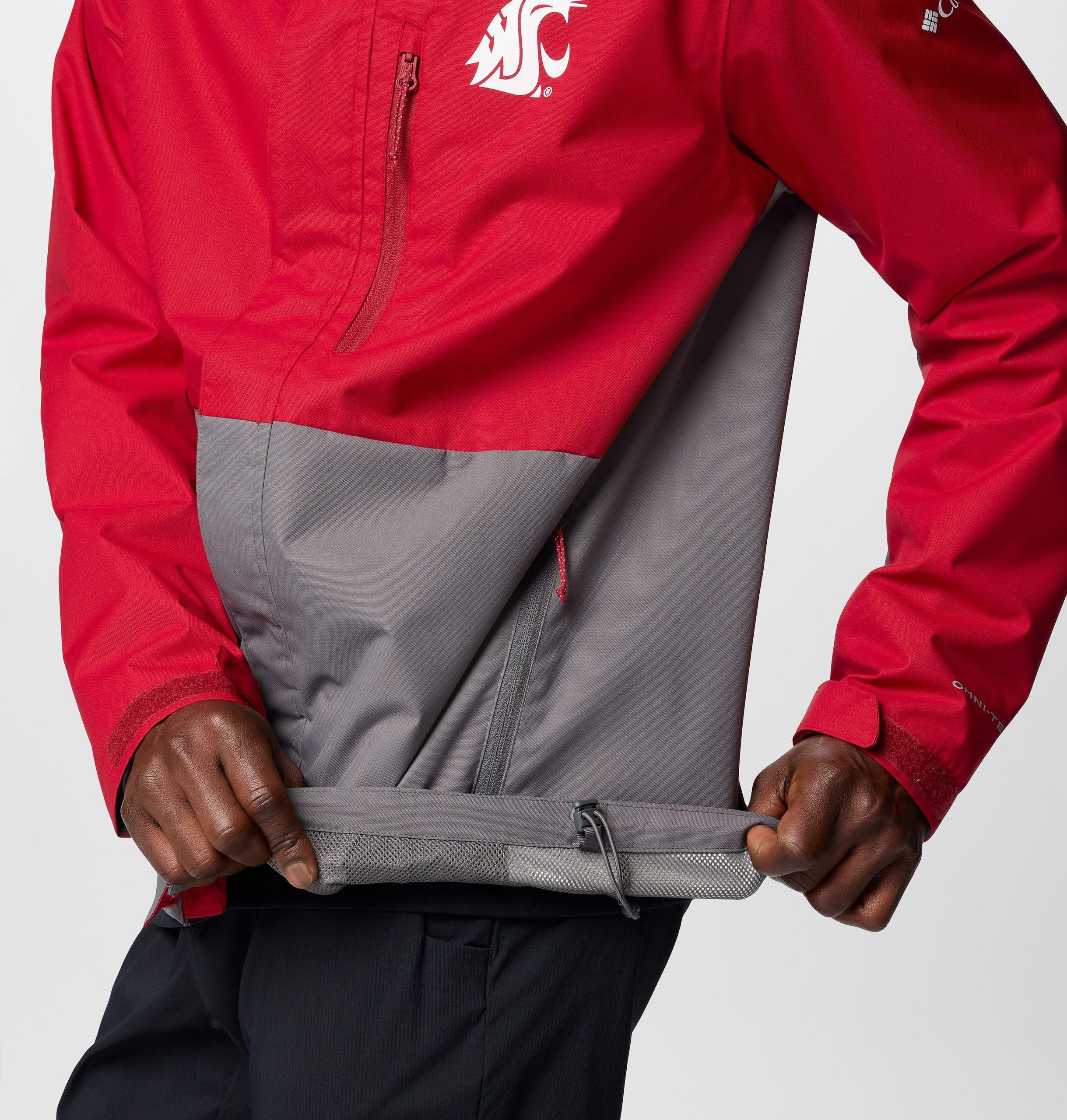 heren collegejack voor op het veld - lang - washington state