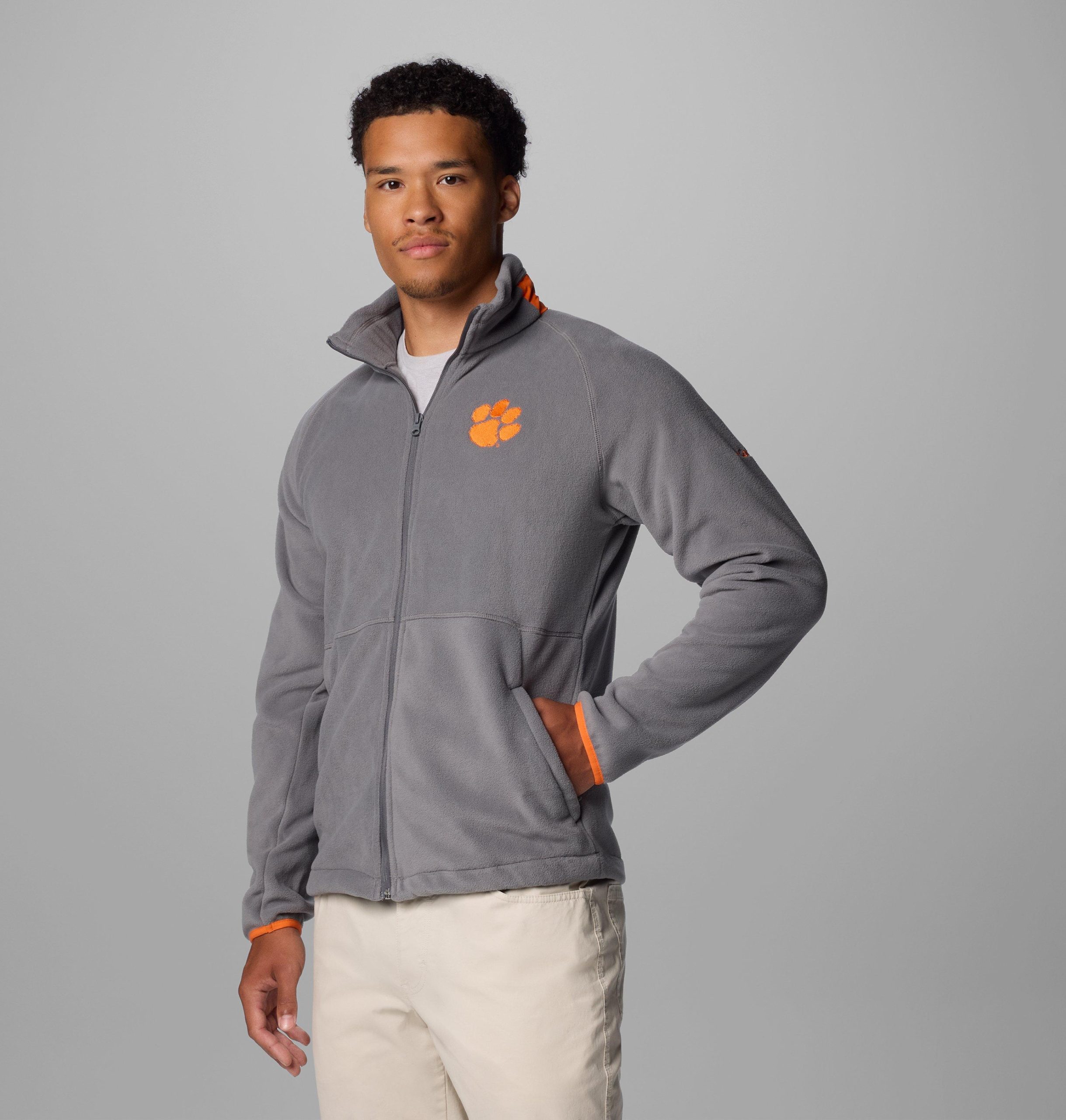 heren flanker iv fleecejack - clemson