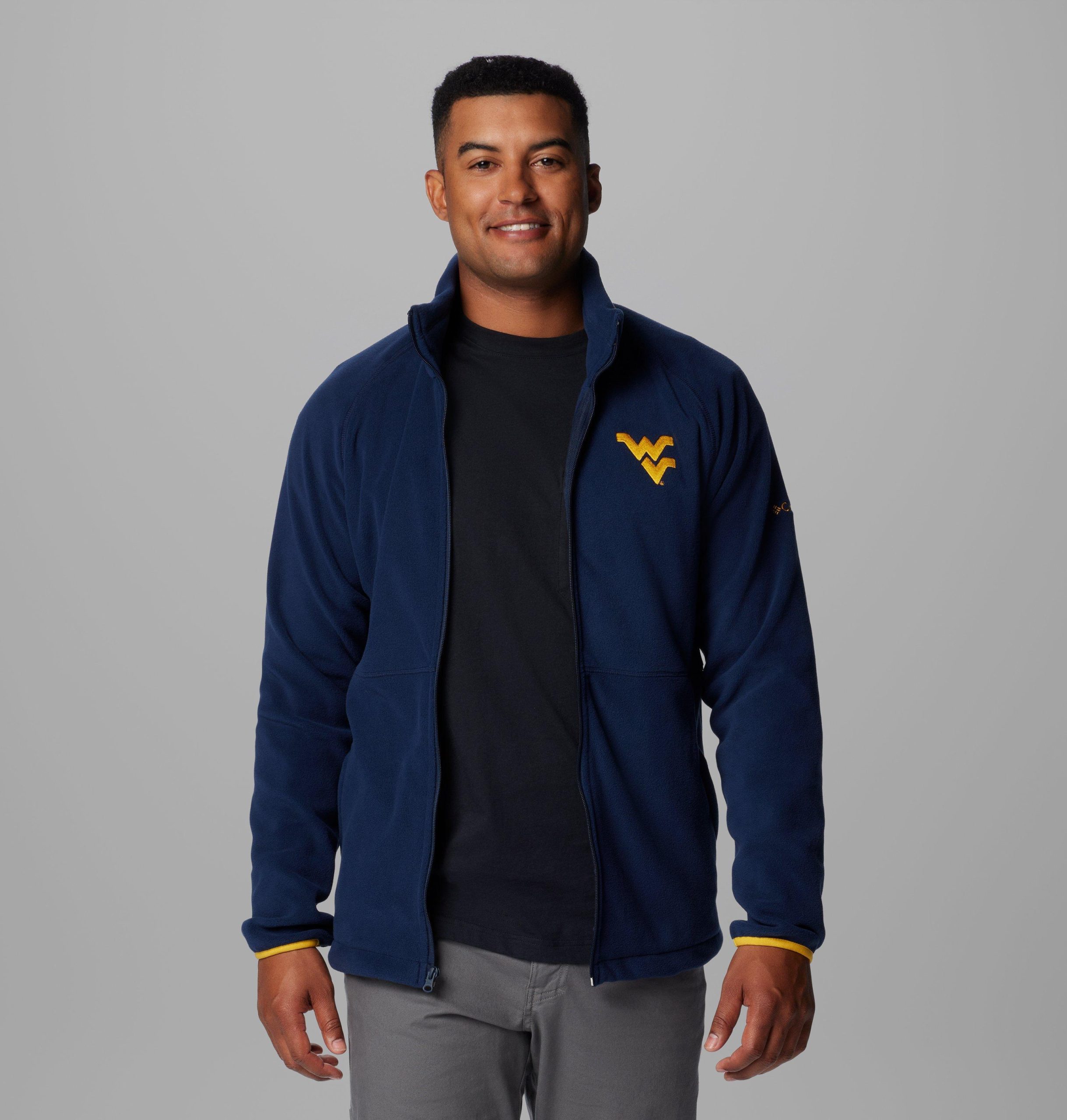 heren flanker iv fleecejack - west virginia