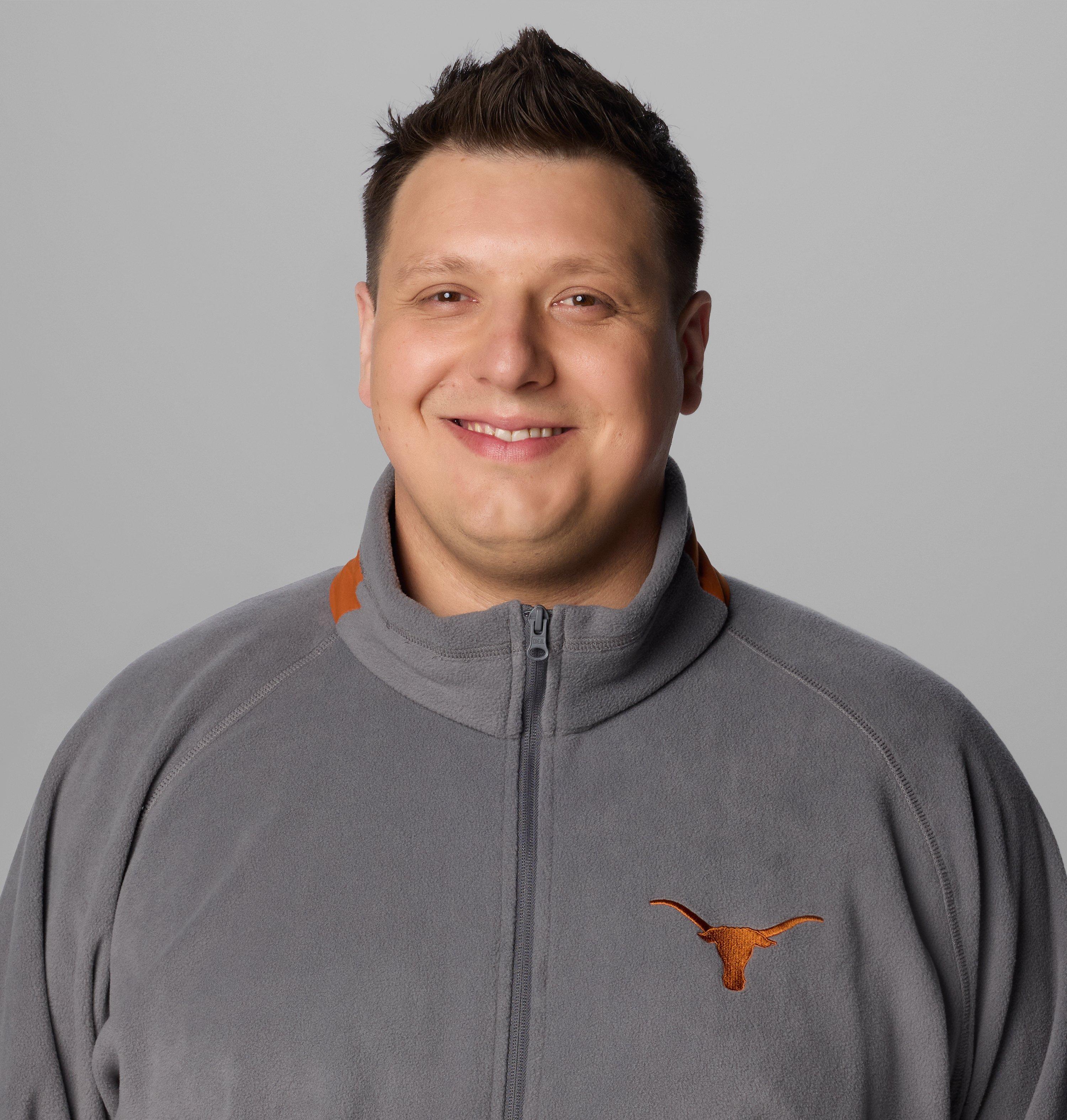 heren collegiate flanker iv fleece jacket - groot - texas
