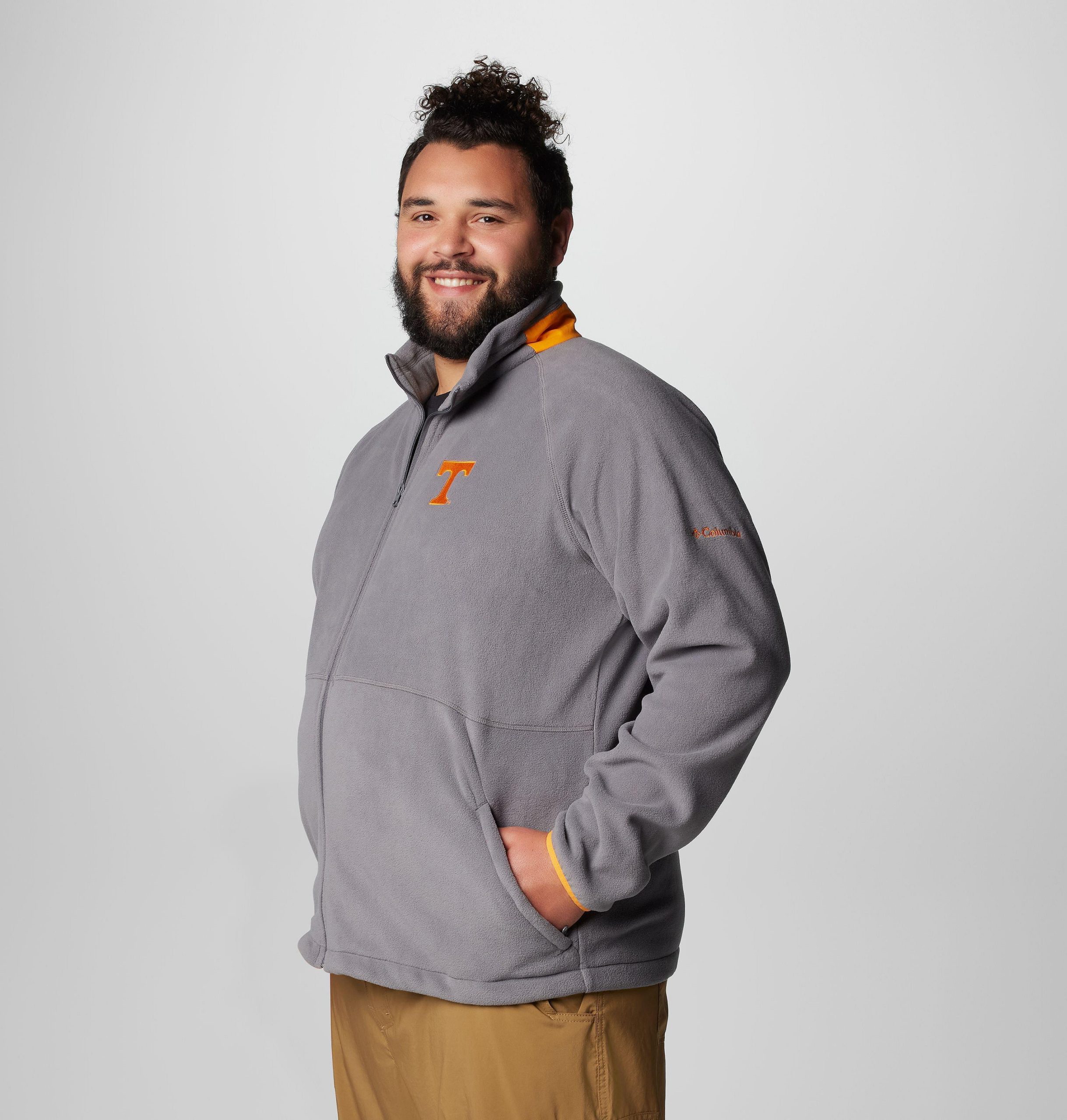 heren collegiate flanker iv fleece jacket - groot - tennessee