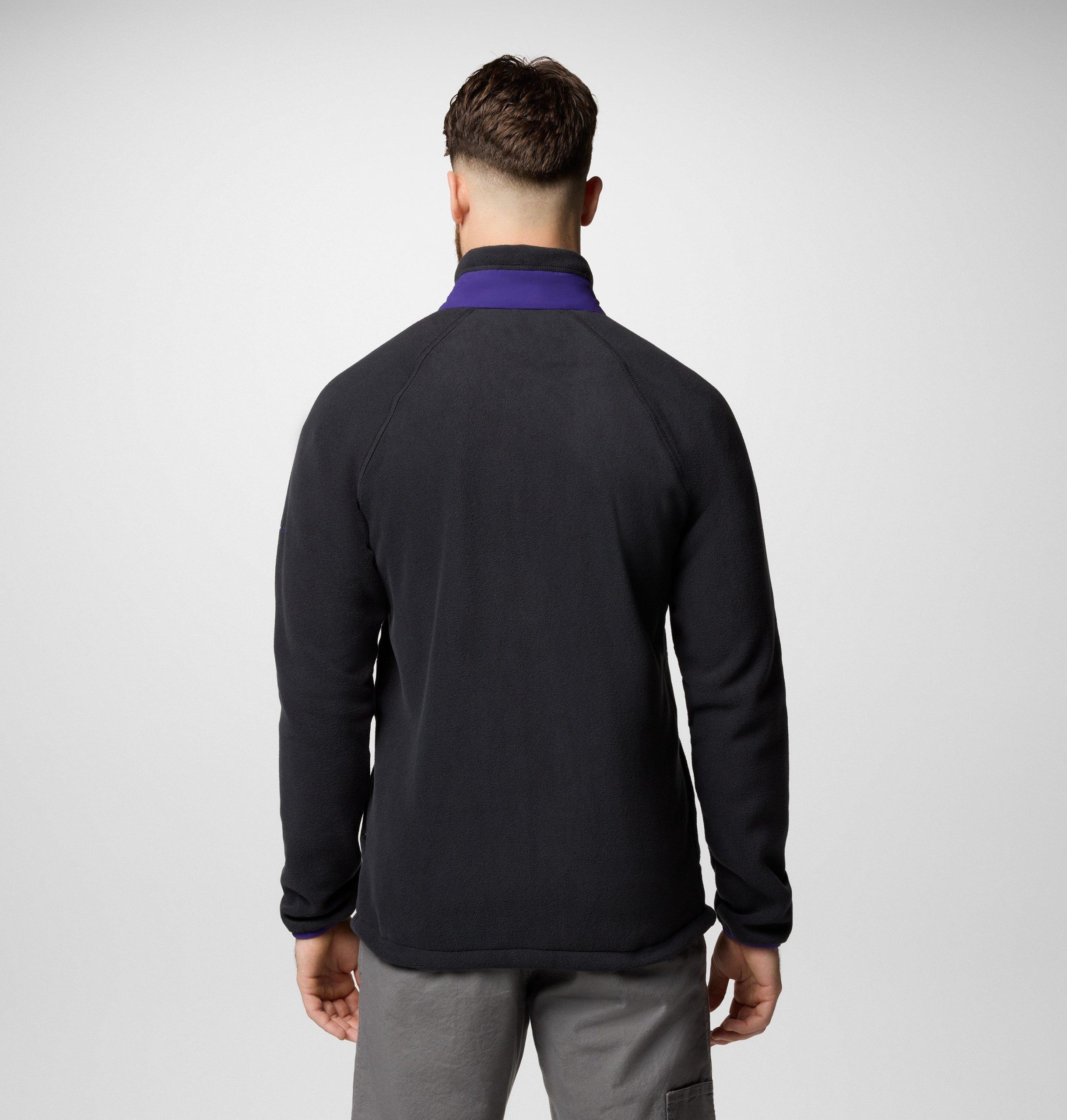 heren collegiate flanker iv fleecejack - lang