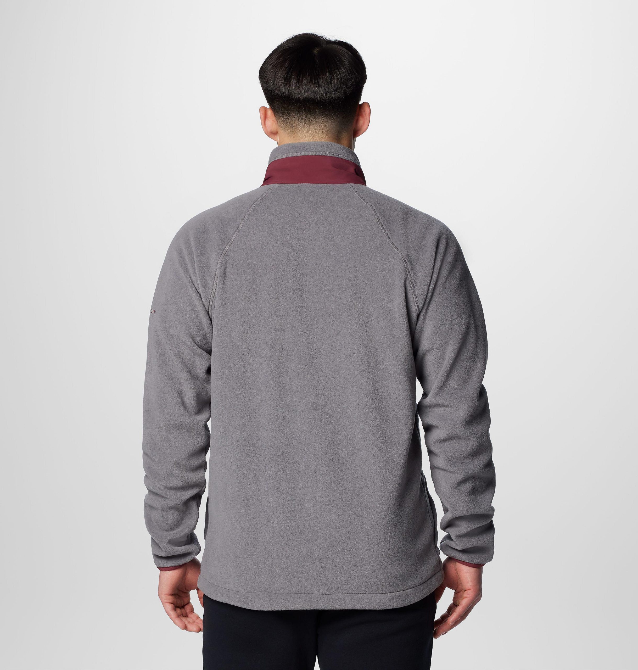heren collegiate flanker iv fleece jacket - texas am - lang