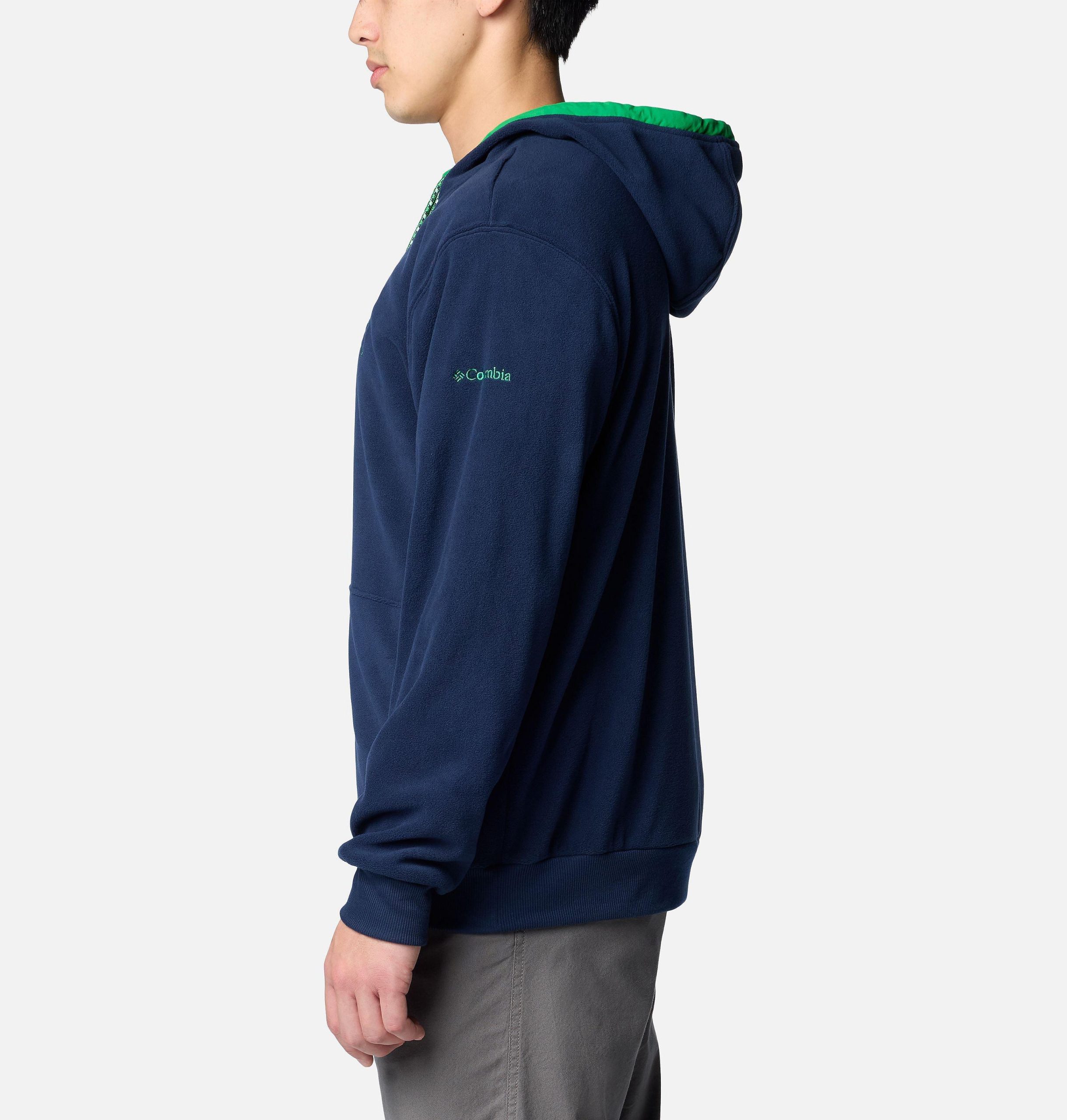 heren flanker fleece hoodie - notre dame