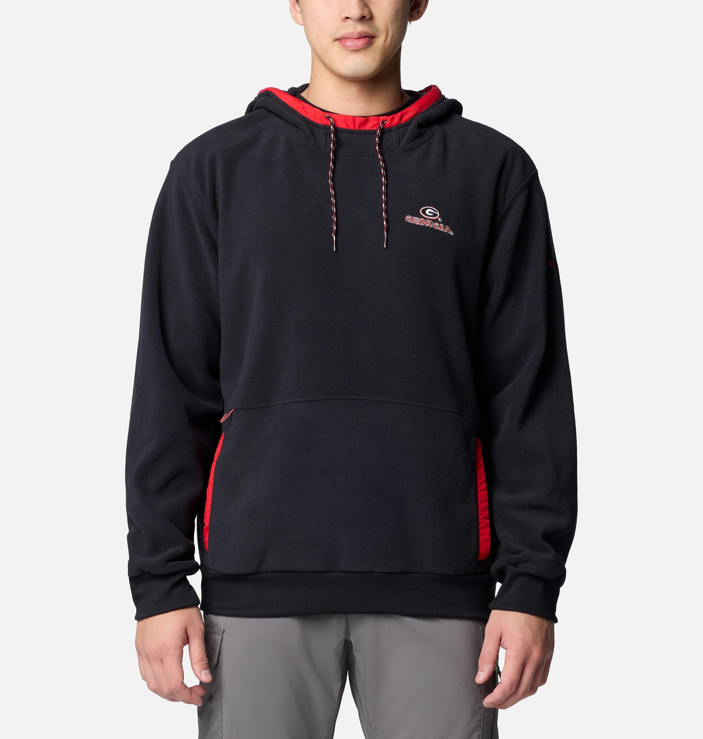 heren flanker fleece hoodie - georgia