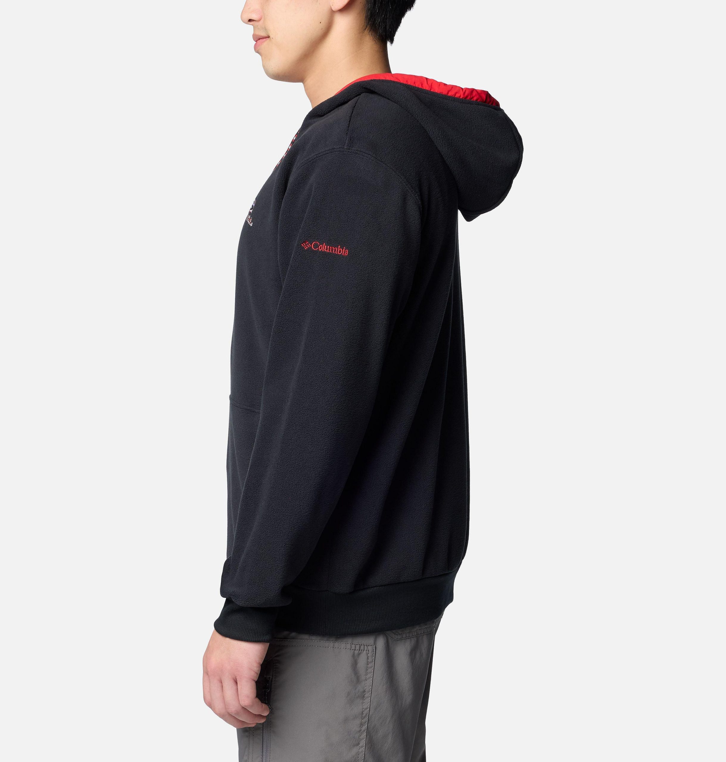 heren flanker fleece hoodie - georgia