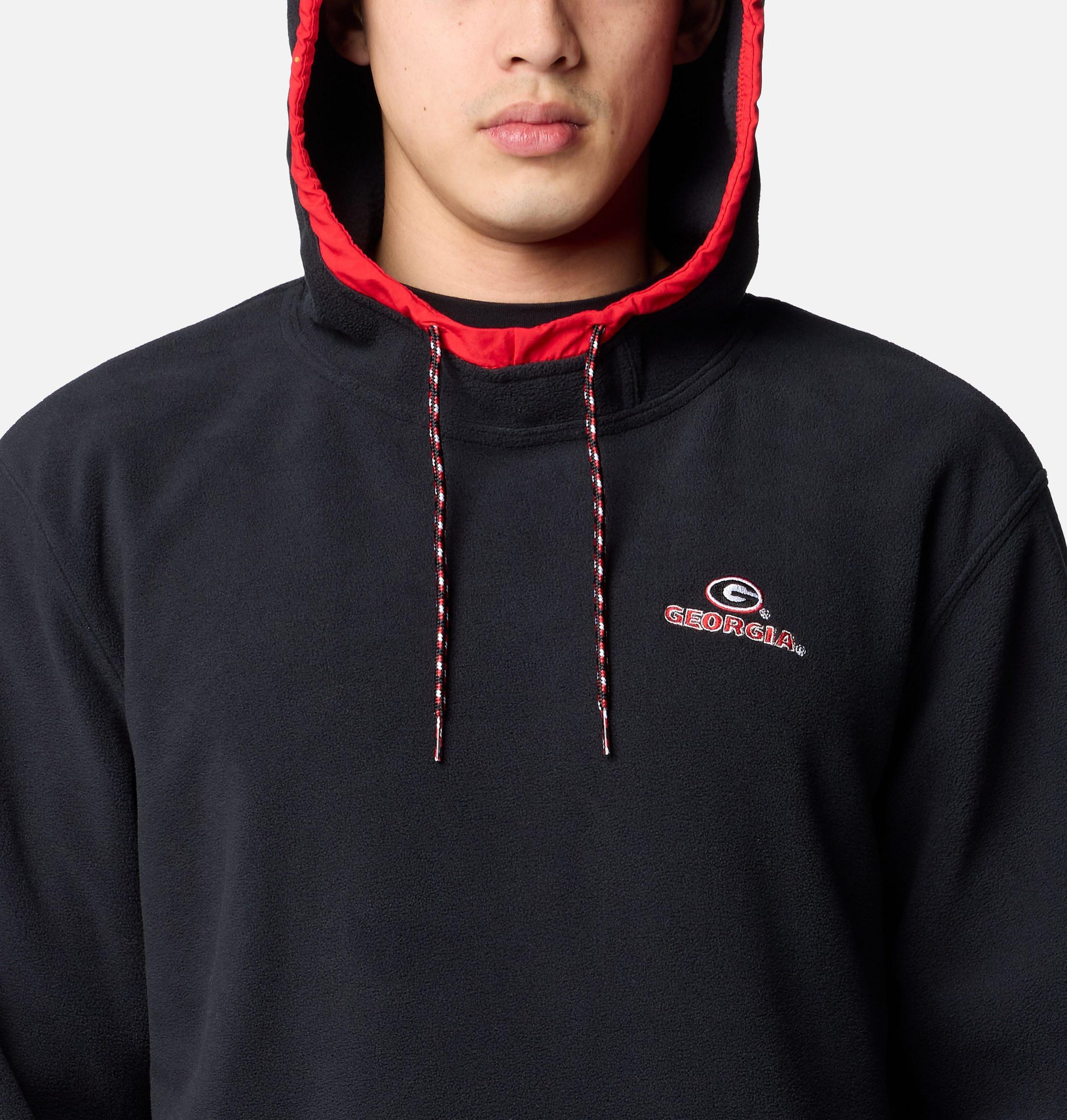 heren flanker fleece hoodie - georgia