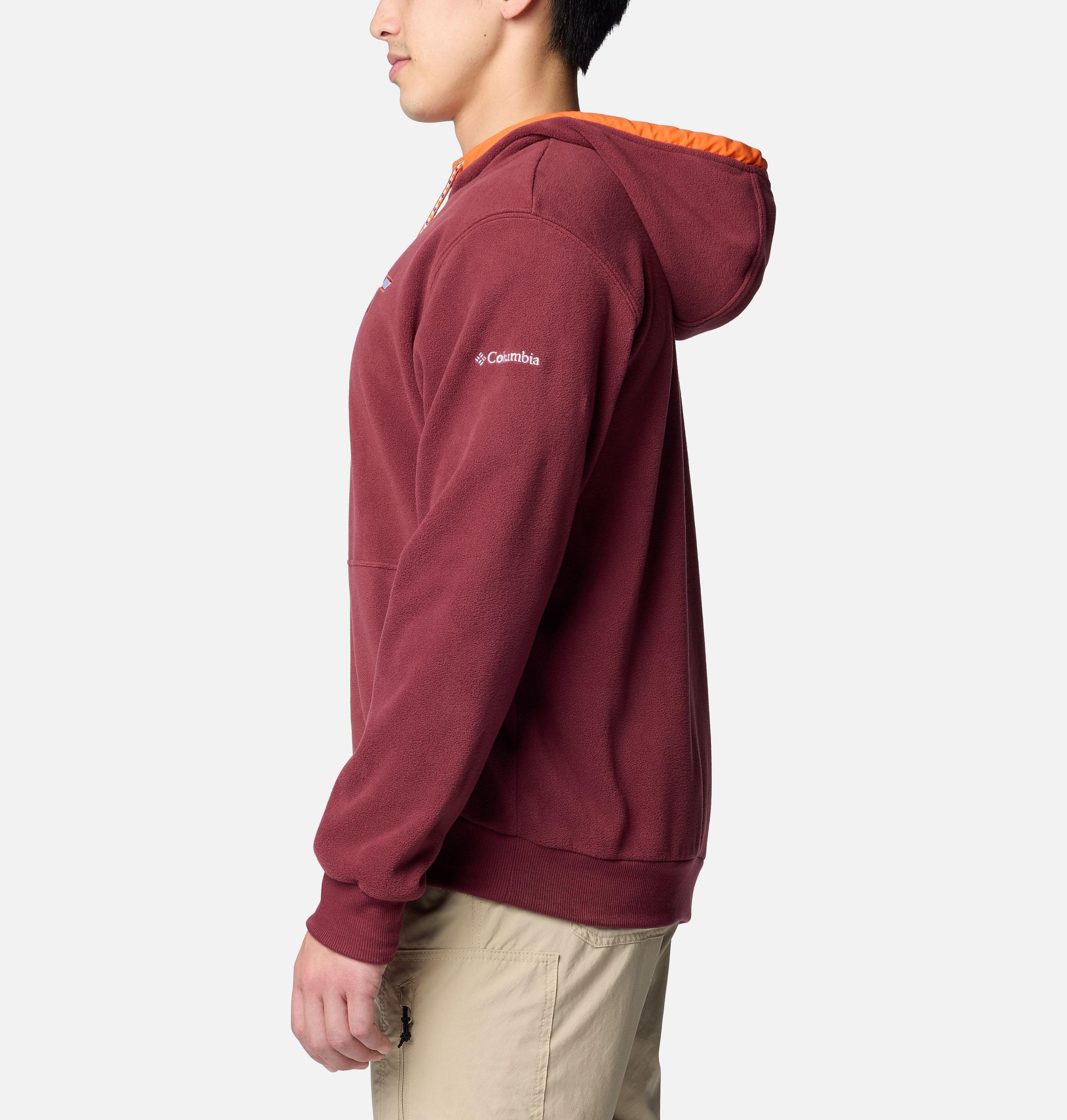 heren flanker fleece hoodie - virginia tech
