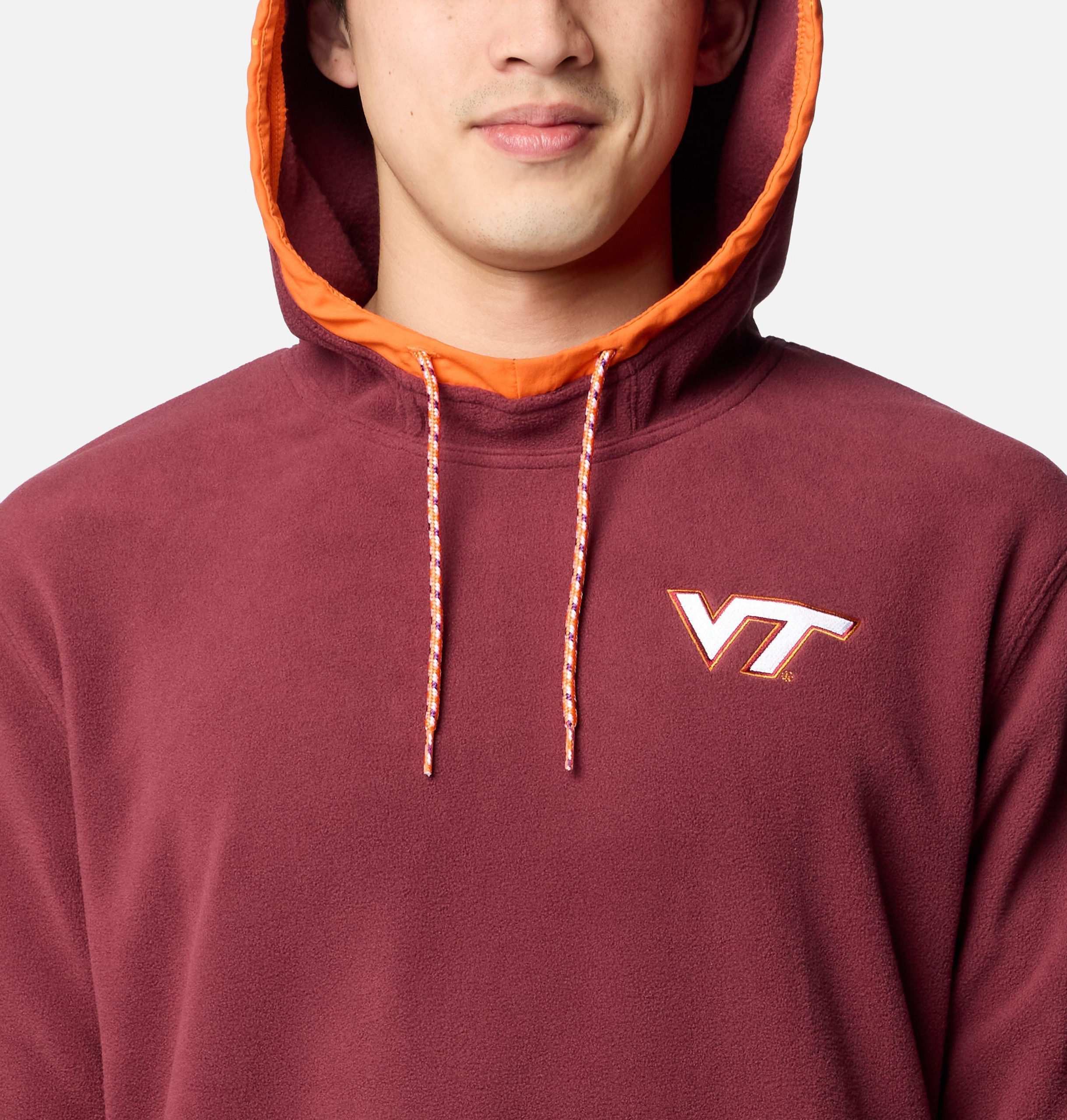 heren flanker fleece hoodie - virginia tech