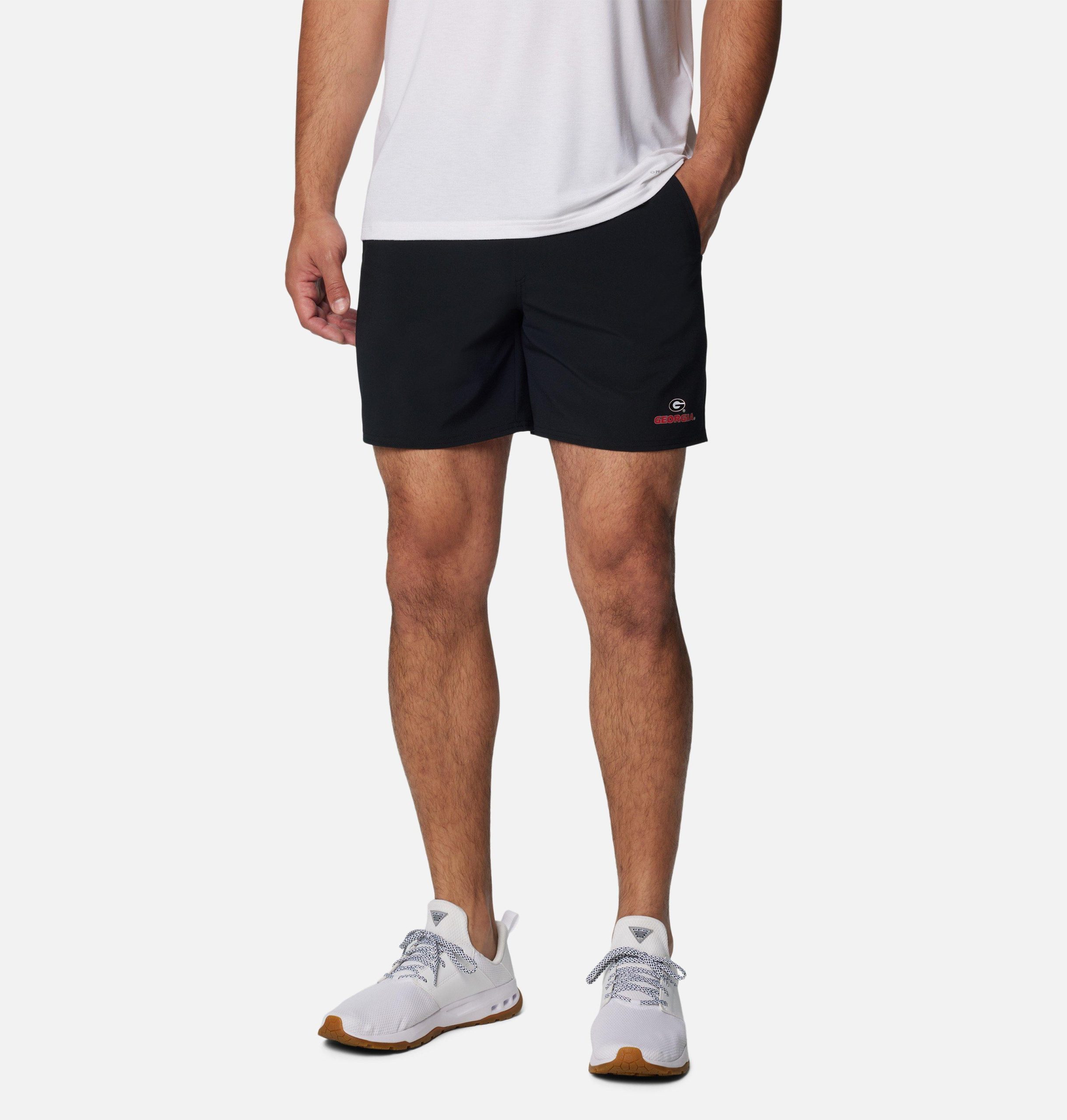 heren pfg terminal roamer stretch shorts - georgia