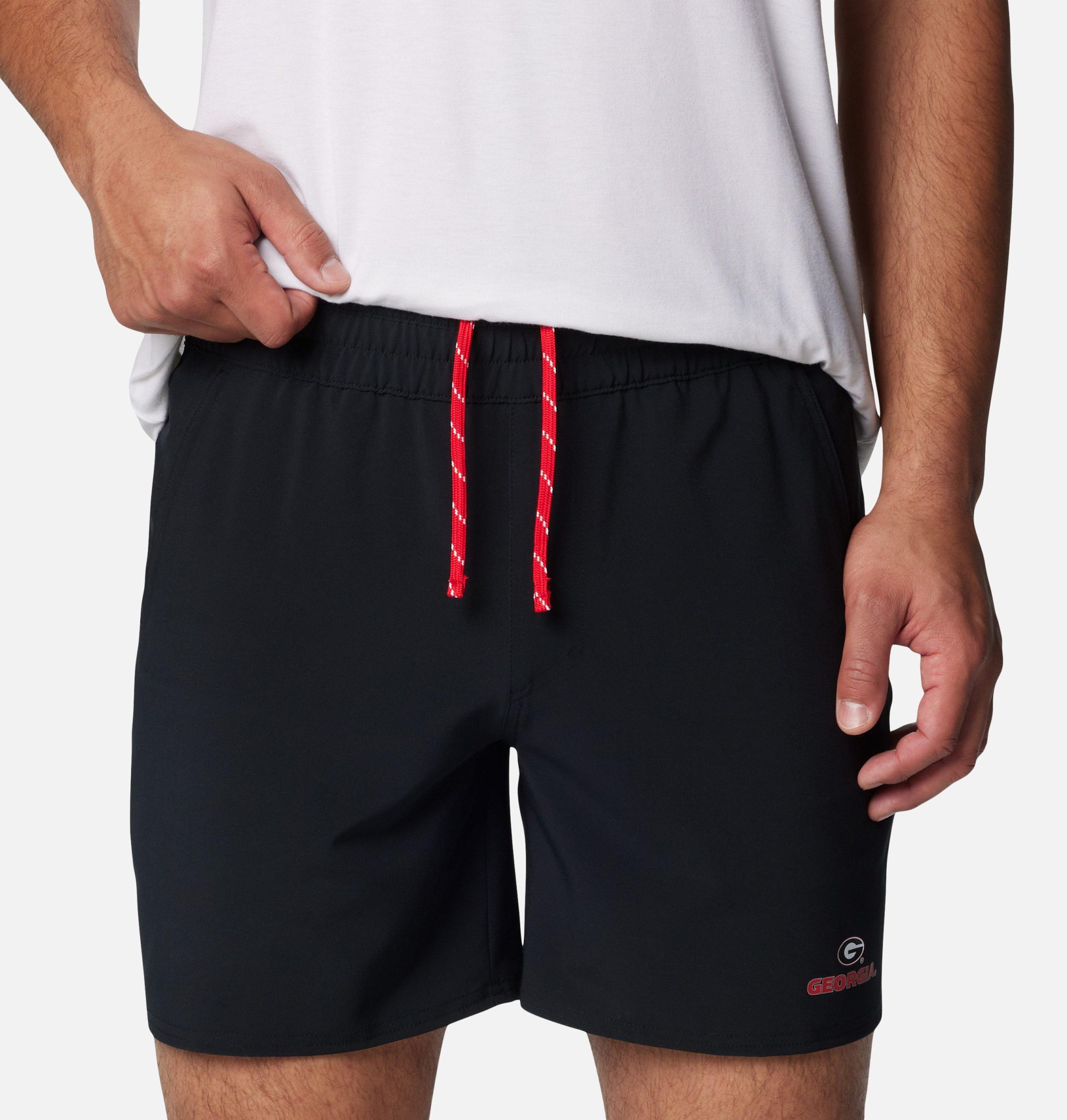 heren pfg terminal roamer stretch shorts - georgia