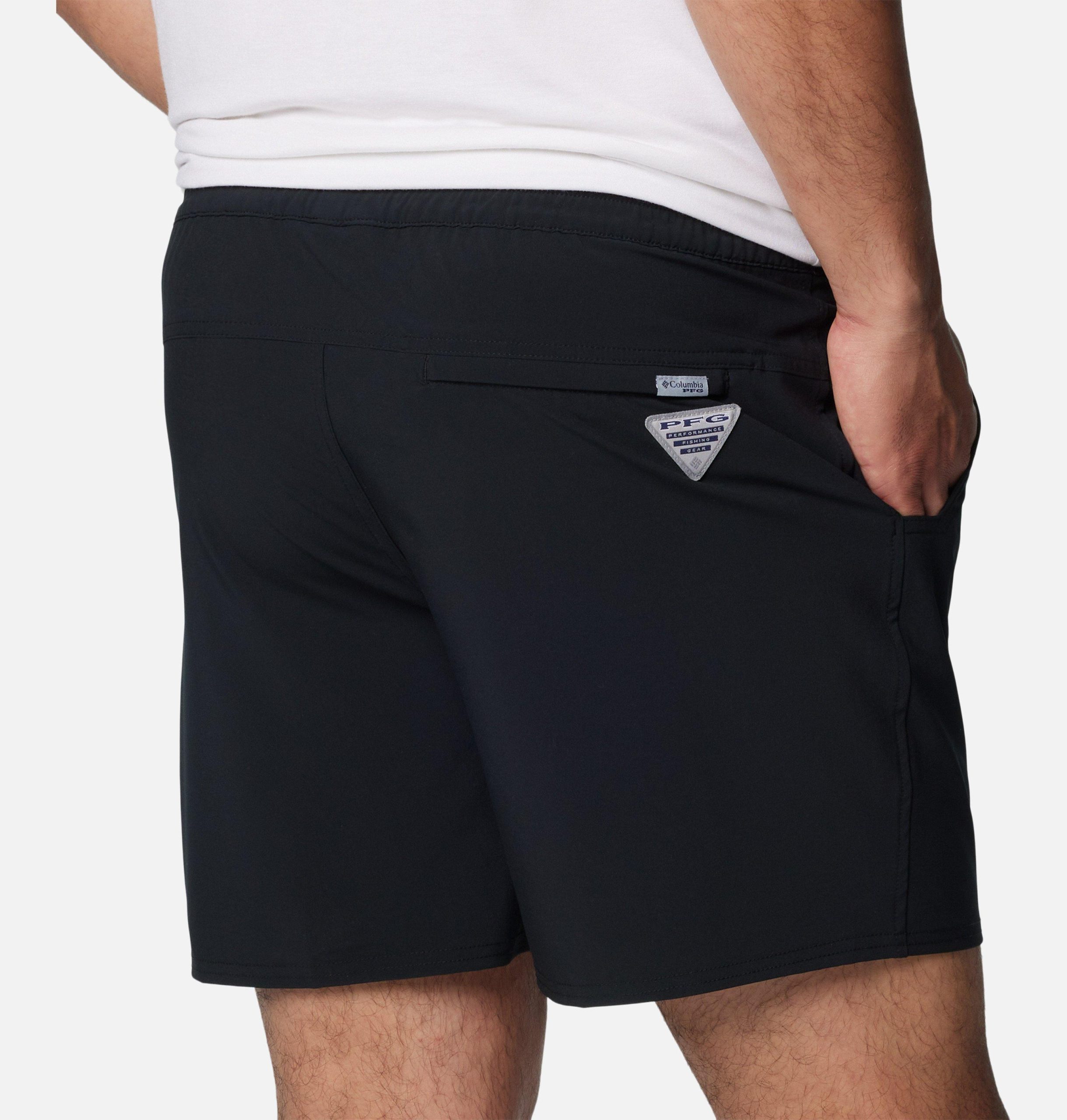 heren pfg terminal roamer stretch shorts - georgia