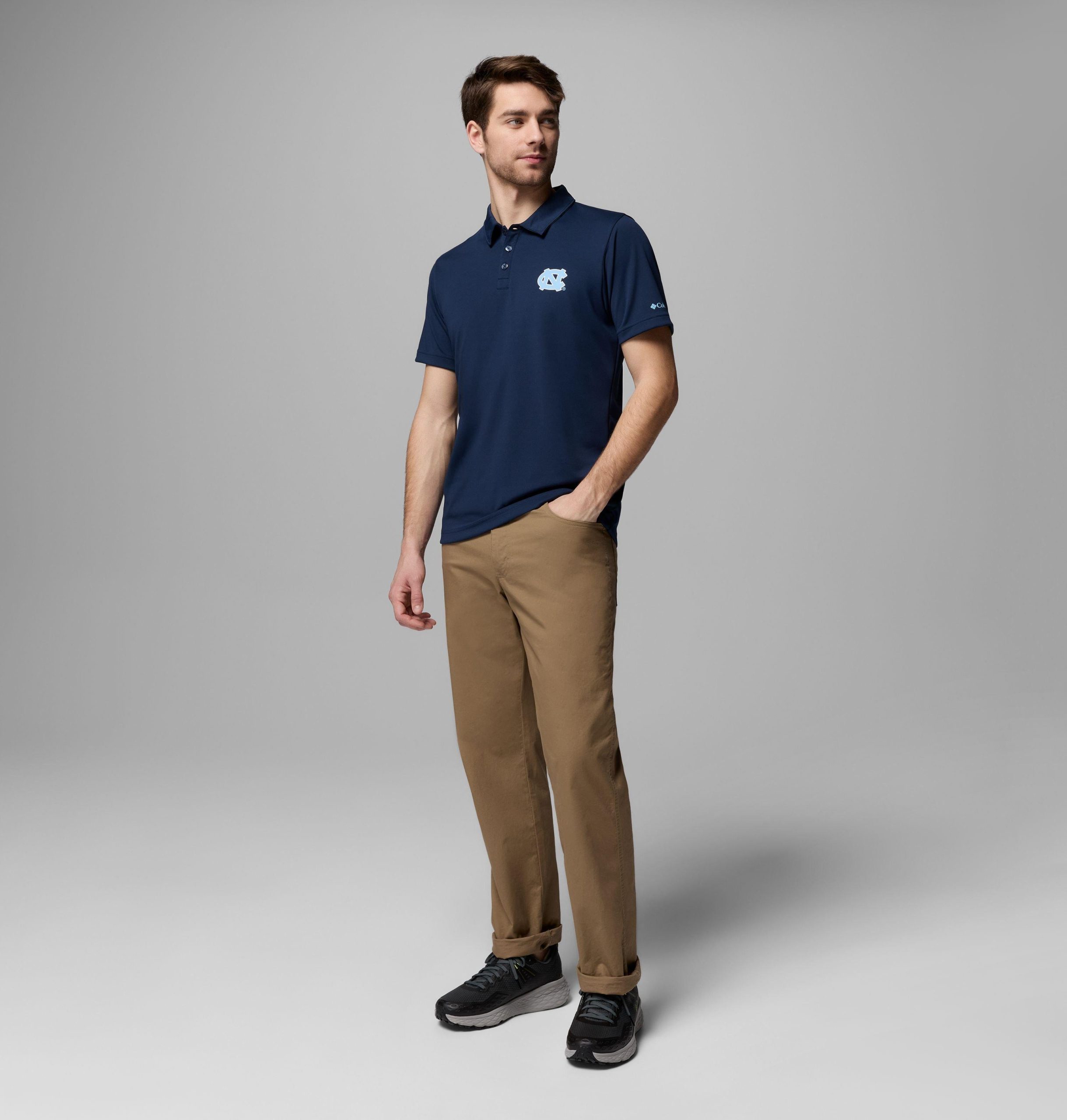 heren fair catch polo - north carolina