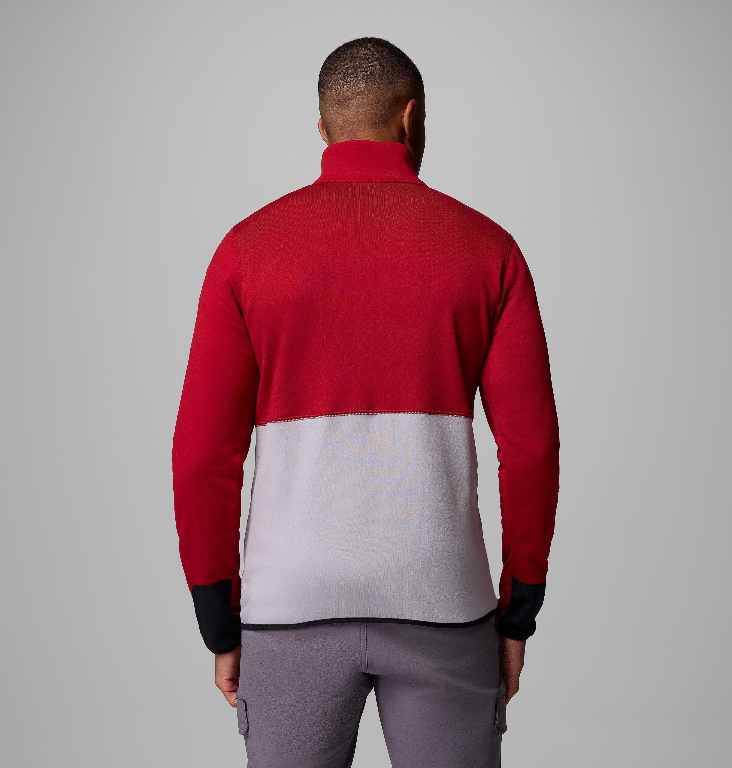 heren columbia hike half zip jacket - alabama