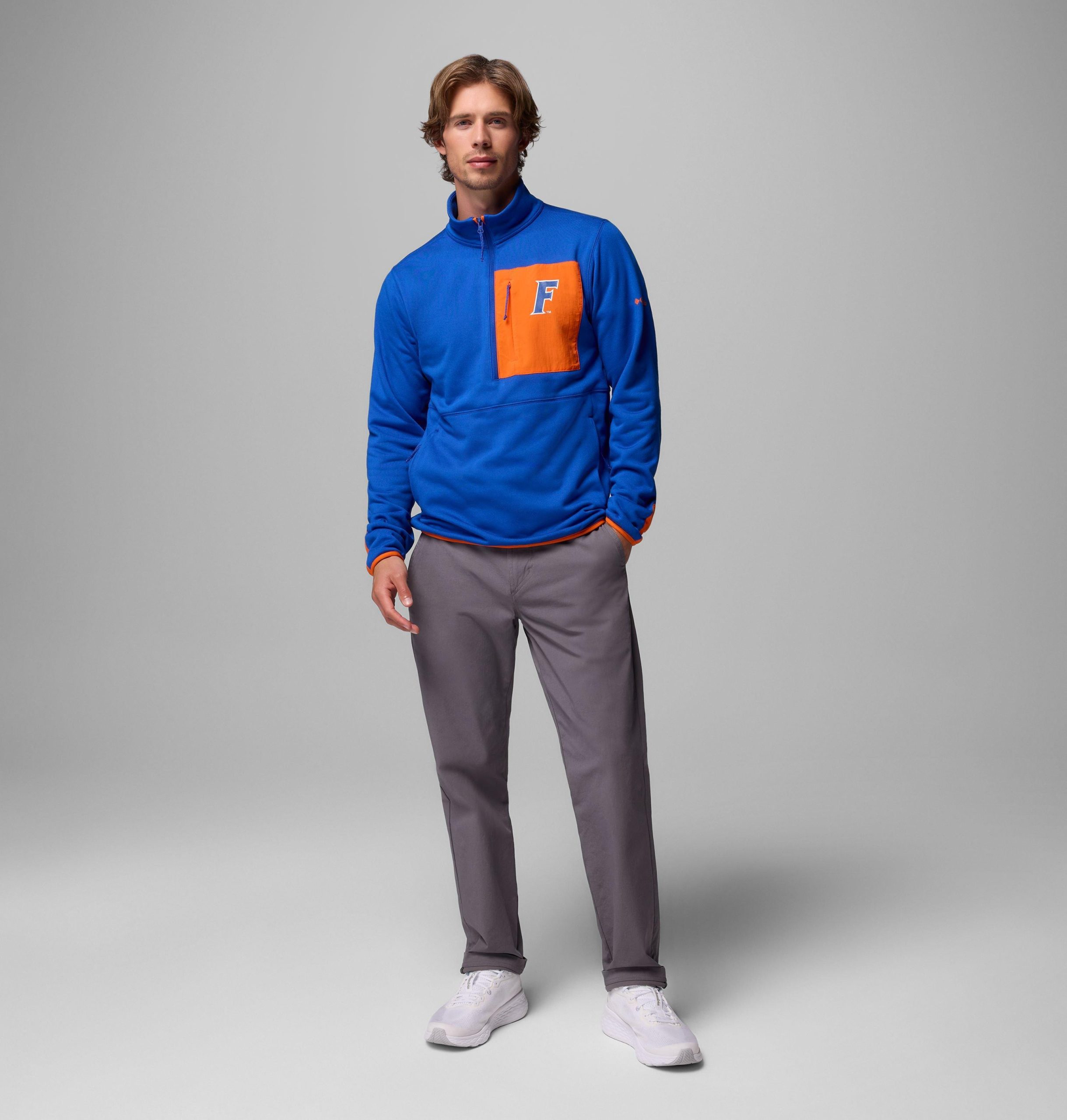 heren columbia hike half zip jacket - florida