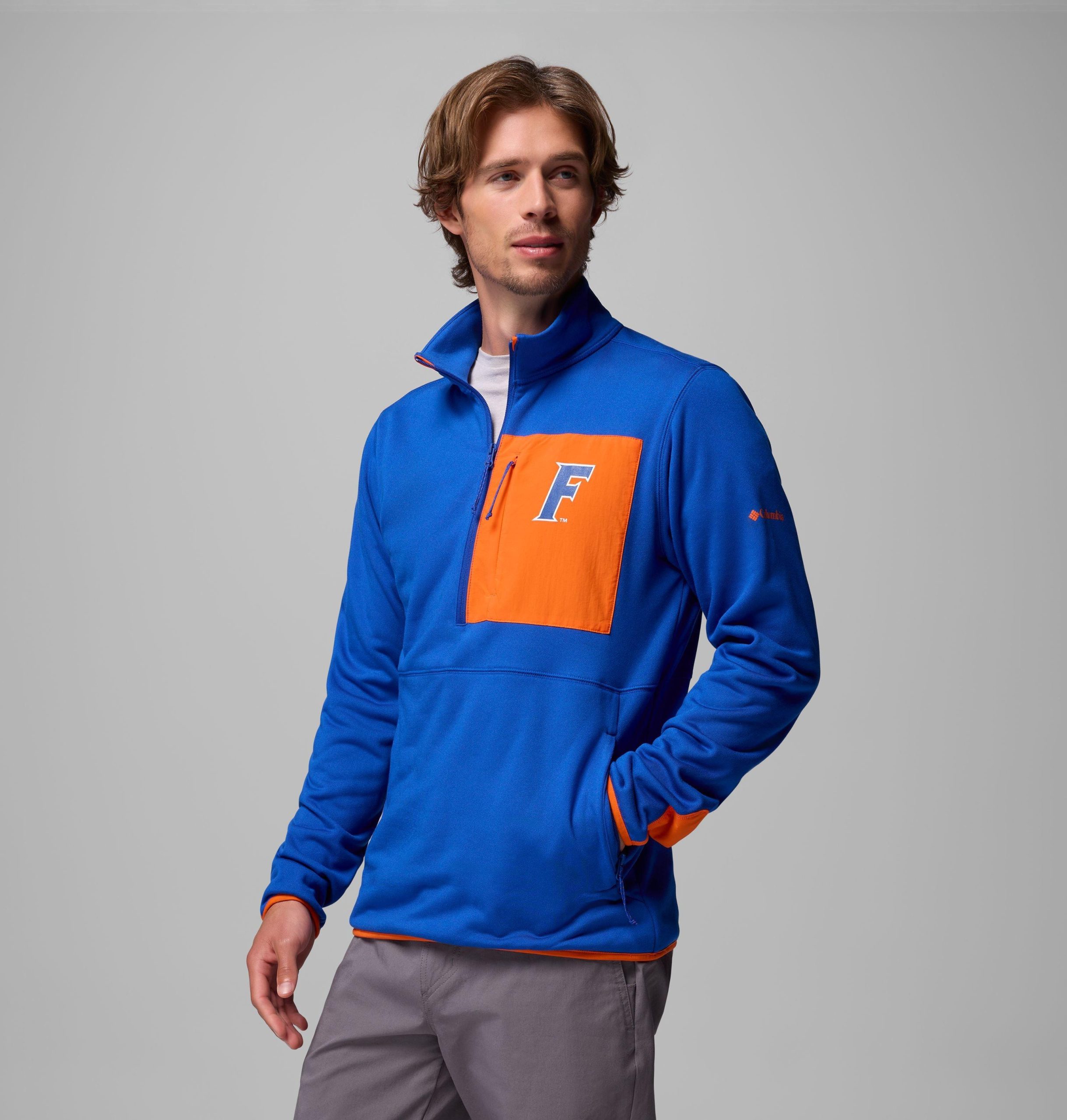 heren columbia hike half zip jacket - florida