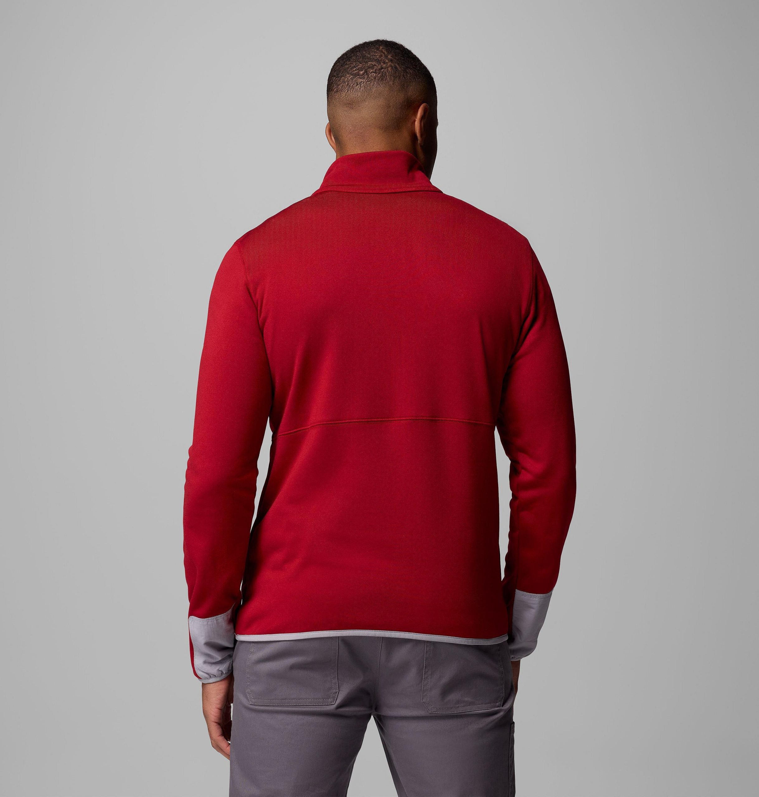 heren columbia hike half zip jacket - oklahoma