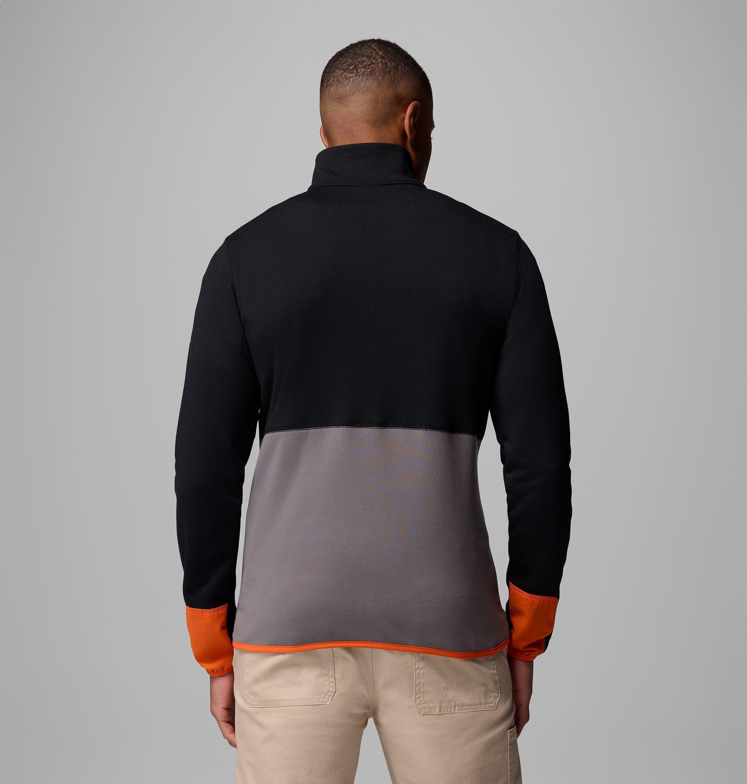 heren columbia hike half zip jacket - oregon state