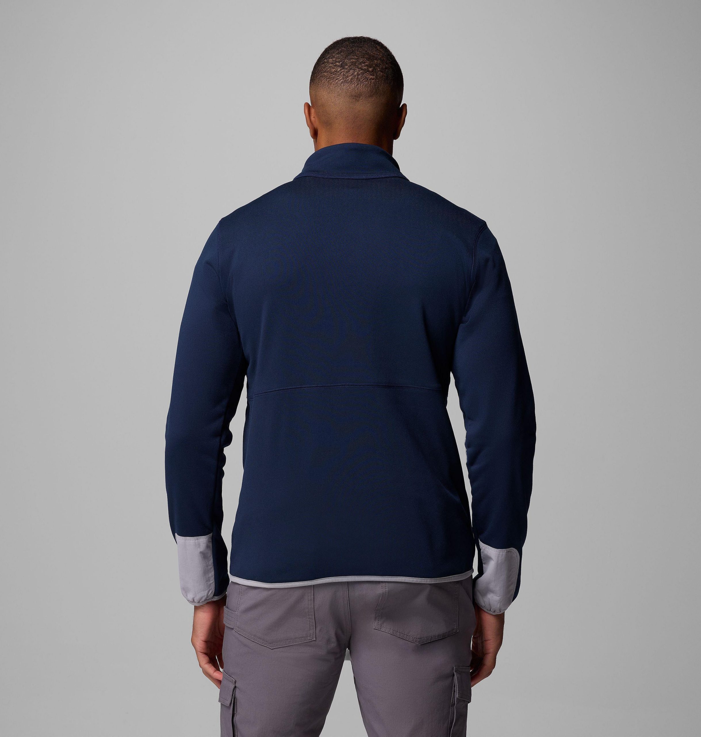 heren columbia hike half zip jacket - penn state
