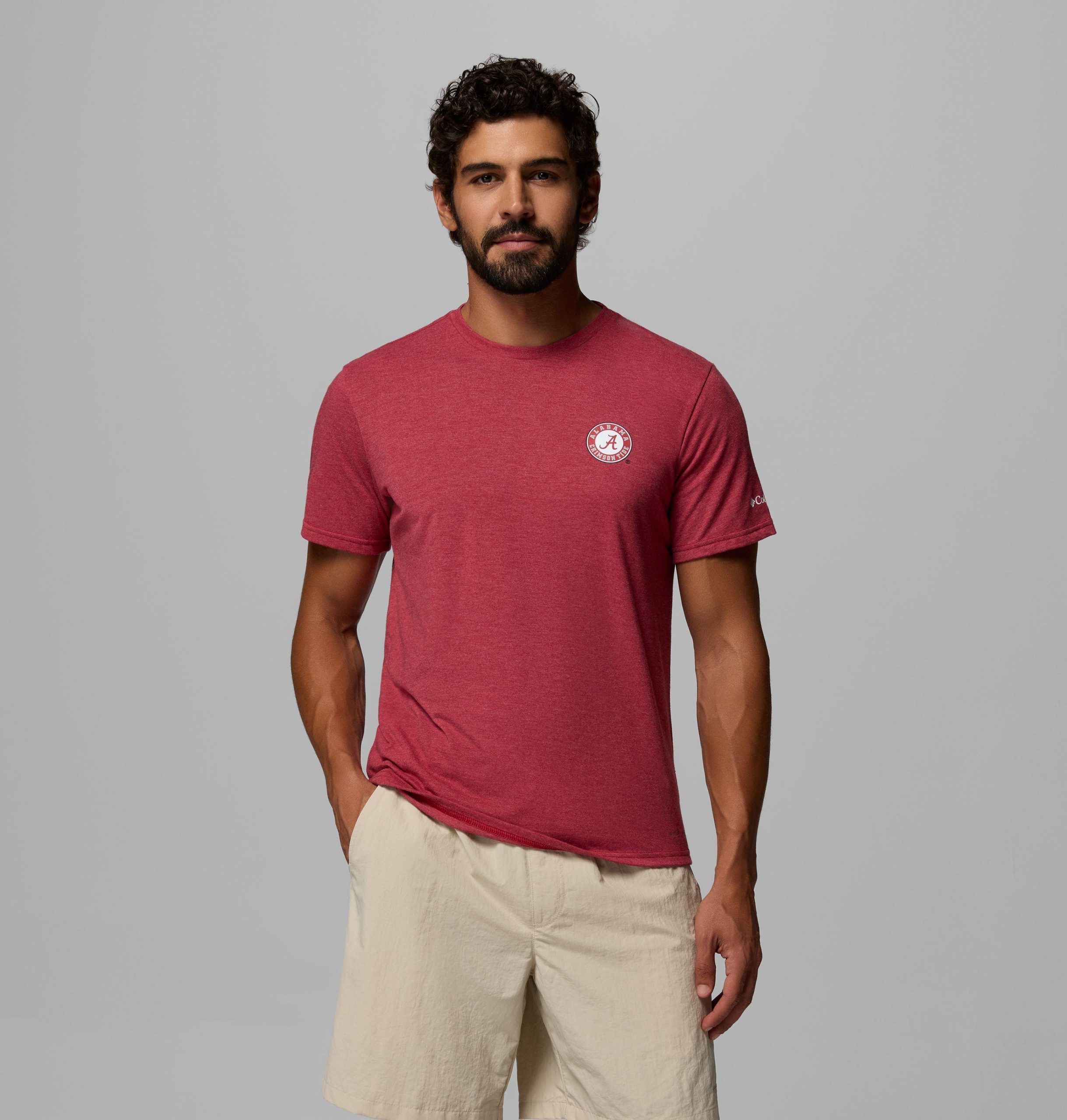 heren college pfg shirt met korte mouwen - alabama