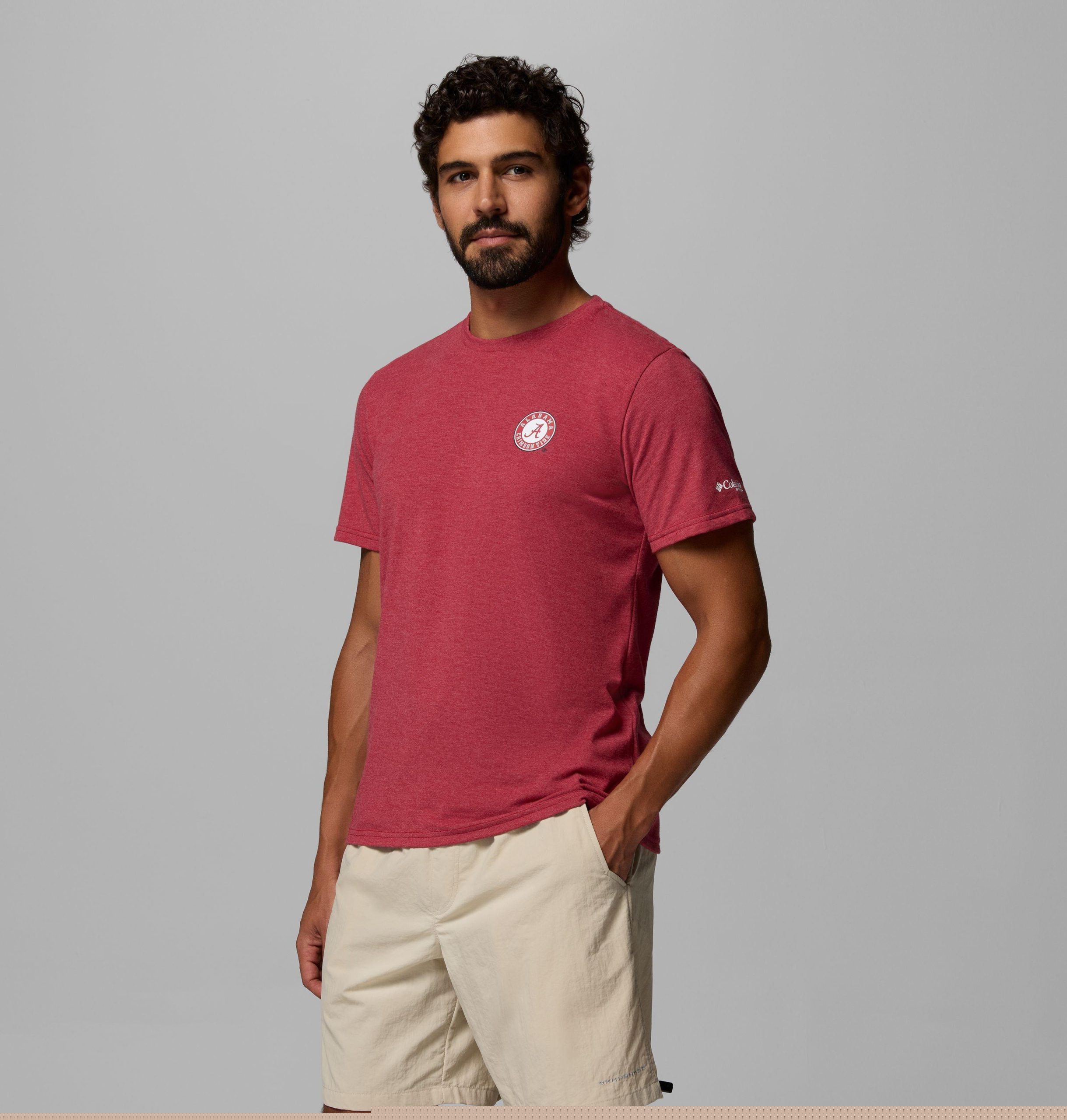 heren college pfg shirt met korte mouwen - alabama