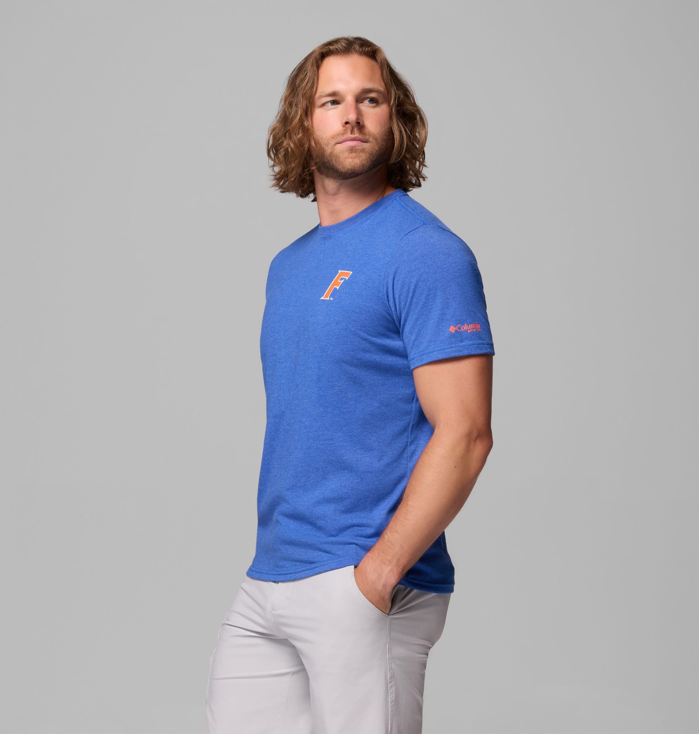 heren college pfg shirt met korte mouwen - florida
