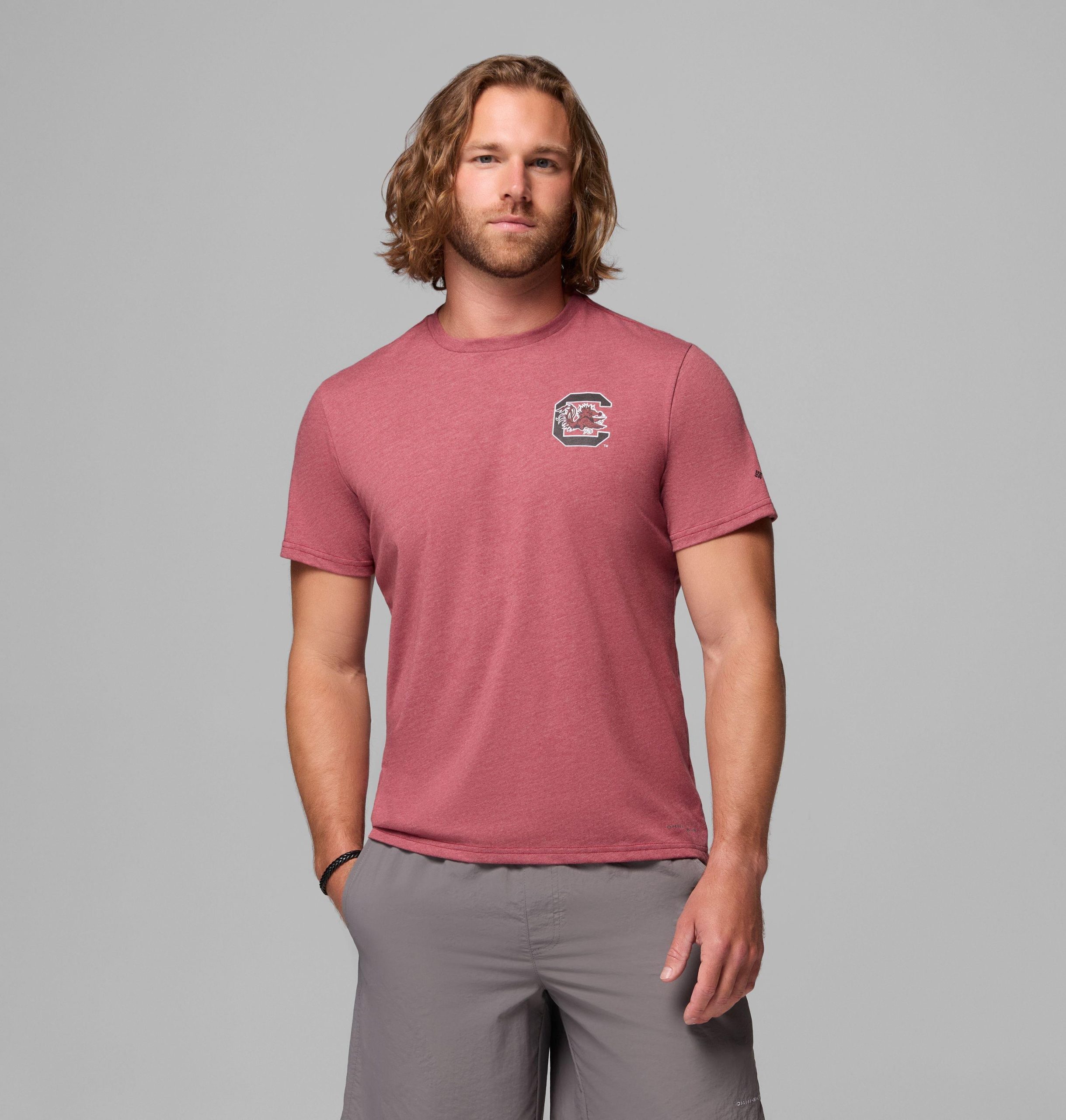heren college pfg shirt met korte mouwen - south carolina
