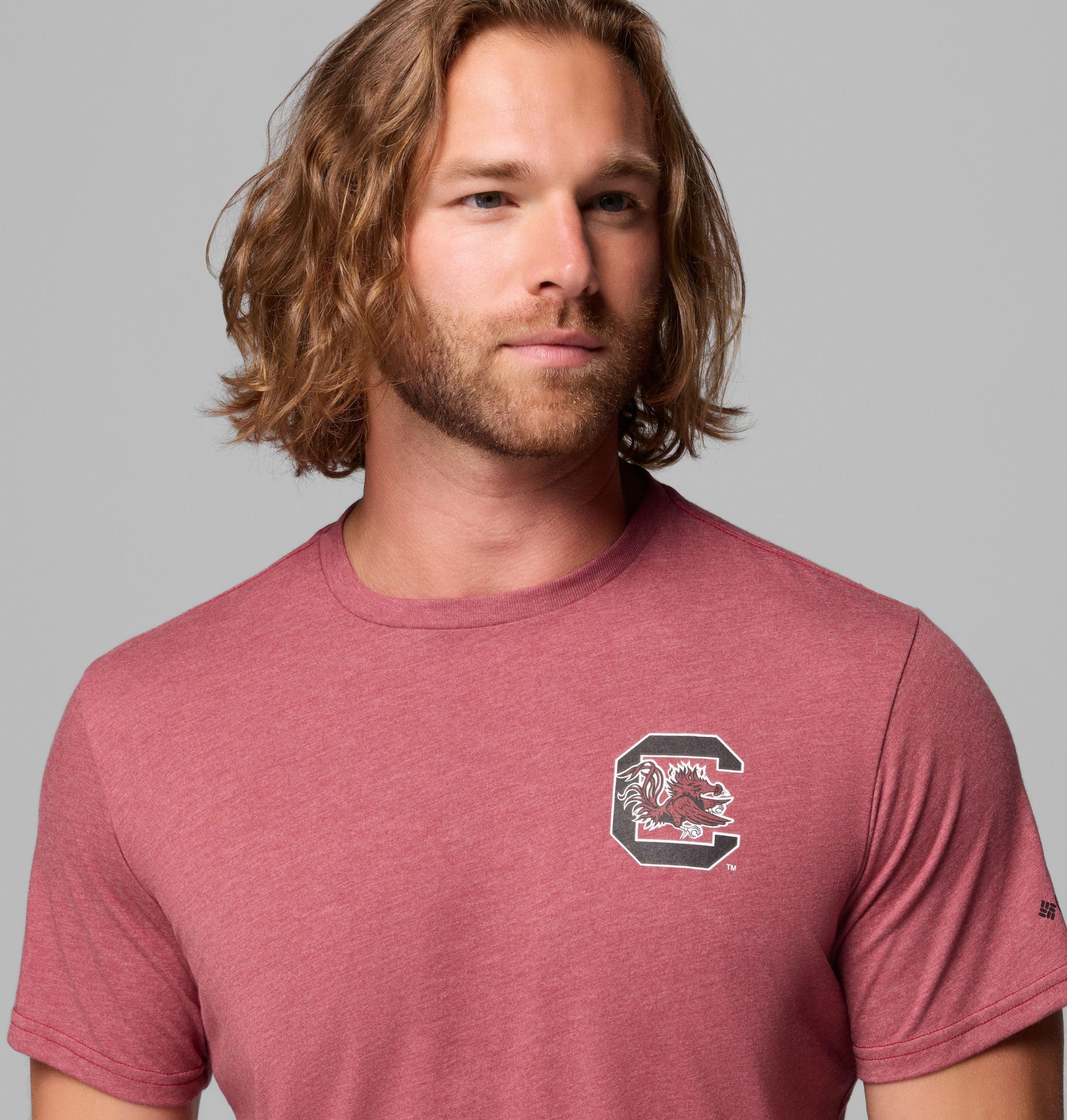 heren college pfg shirt met korte mouwen - south carolina