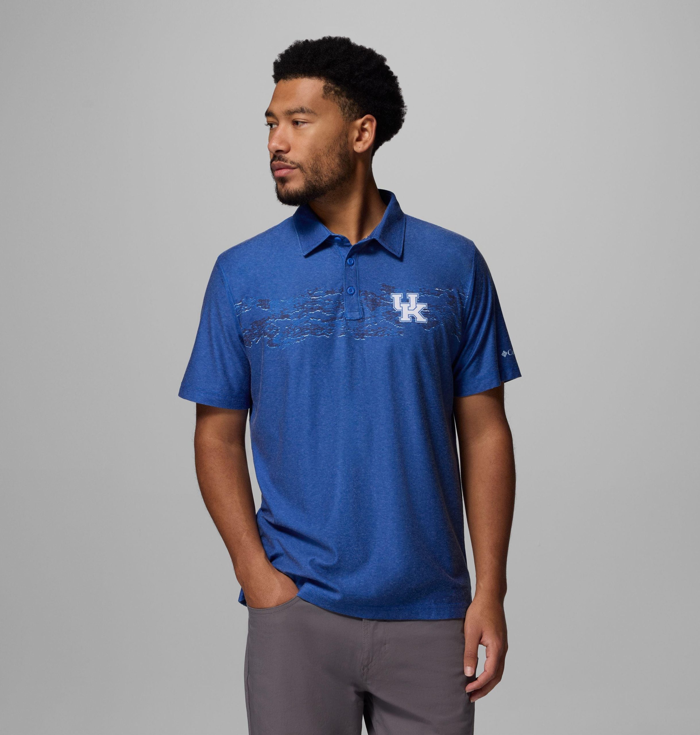 herenpolo van thistletown hills met opdruk - kentucky
