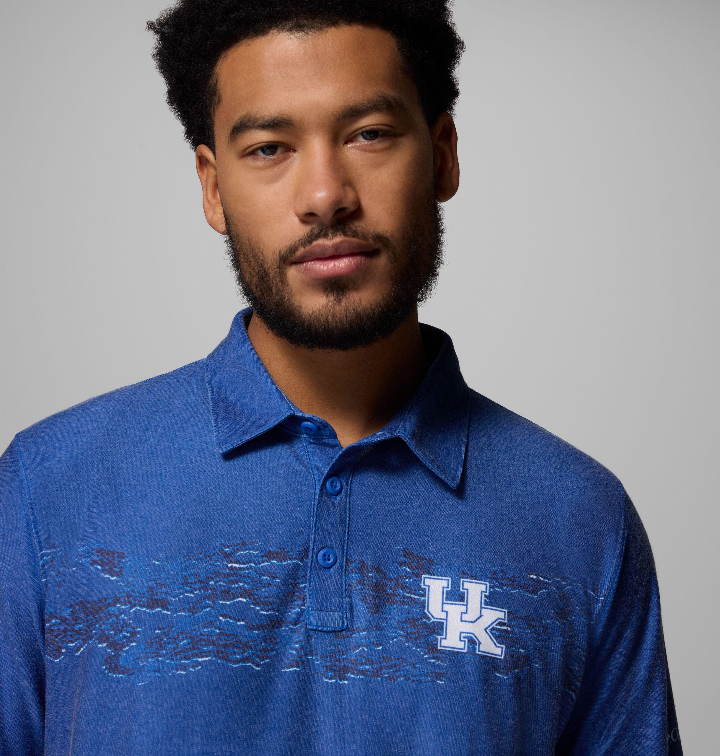 herenpolo van thistletown hills met opdruk - kentucky