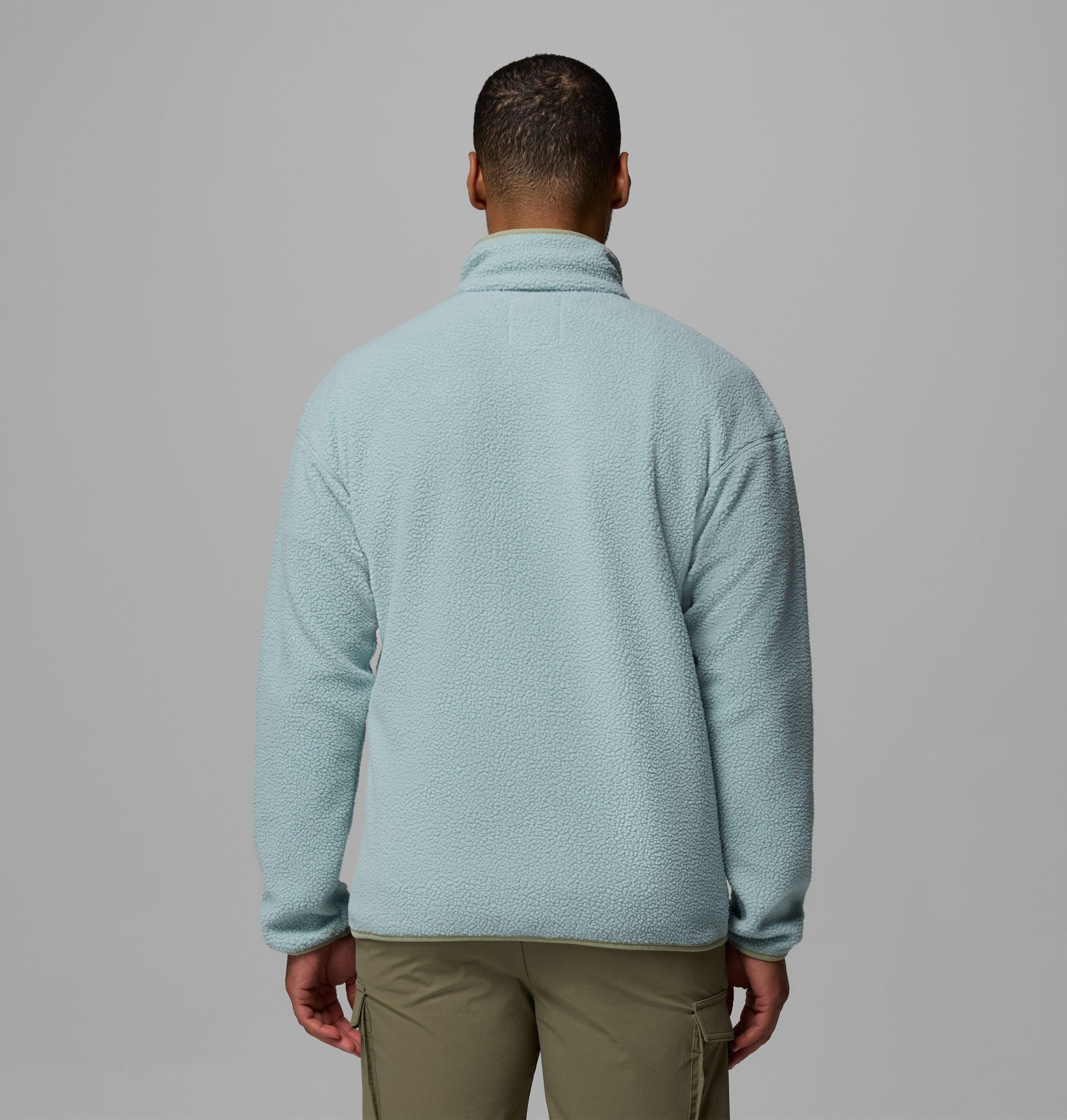 heren helvetia ii half snap fleece-trui