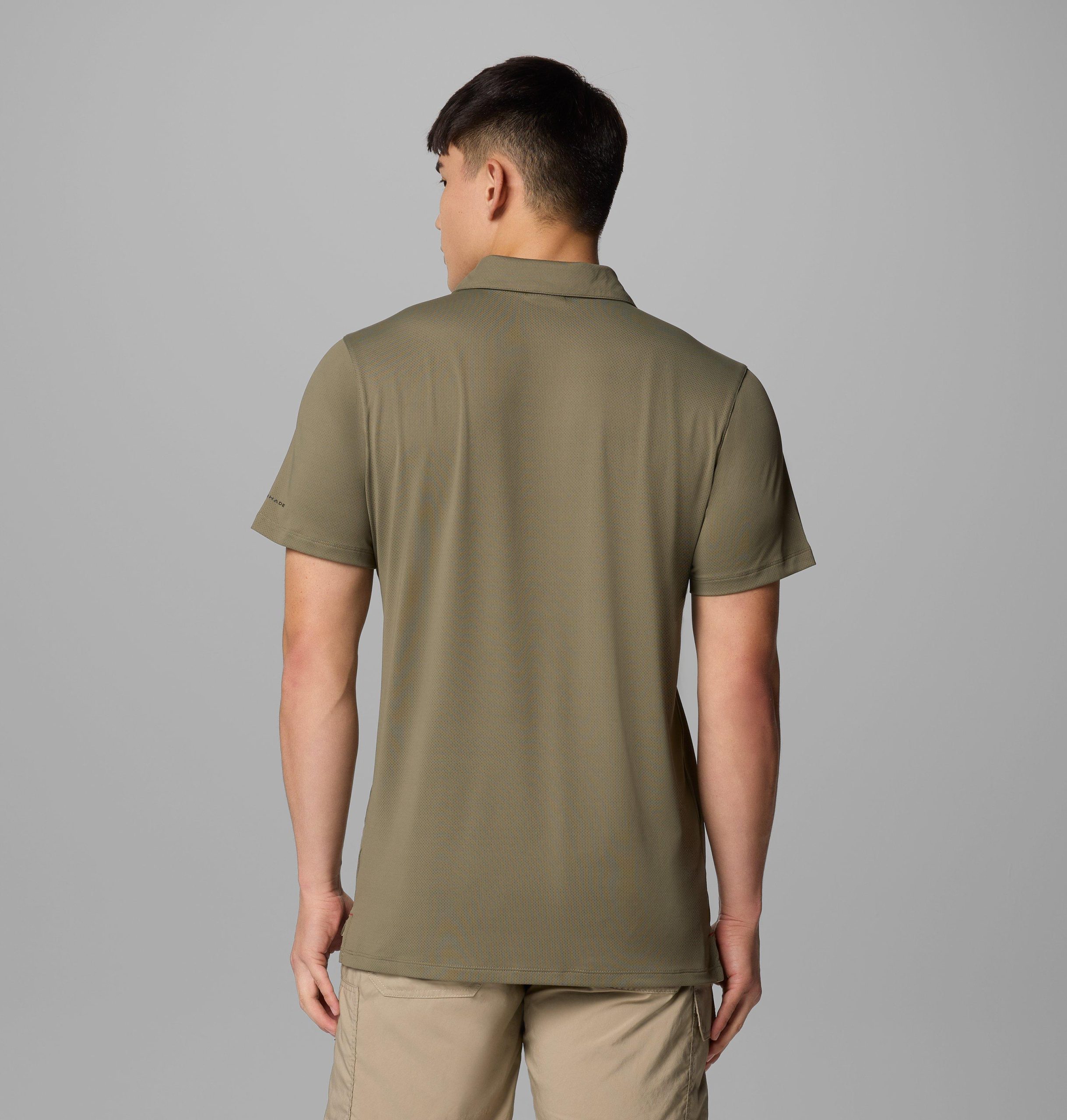 heren tech trail utility polo