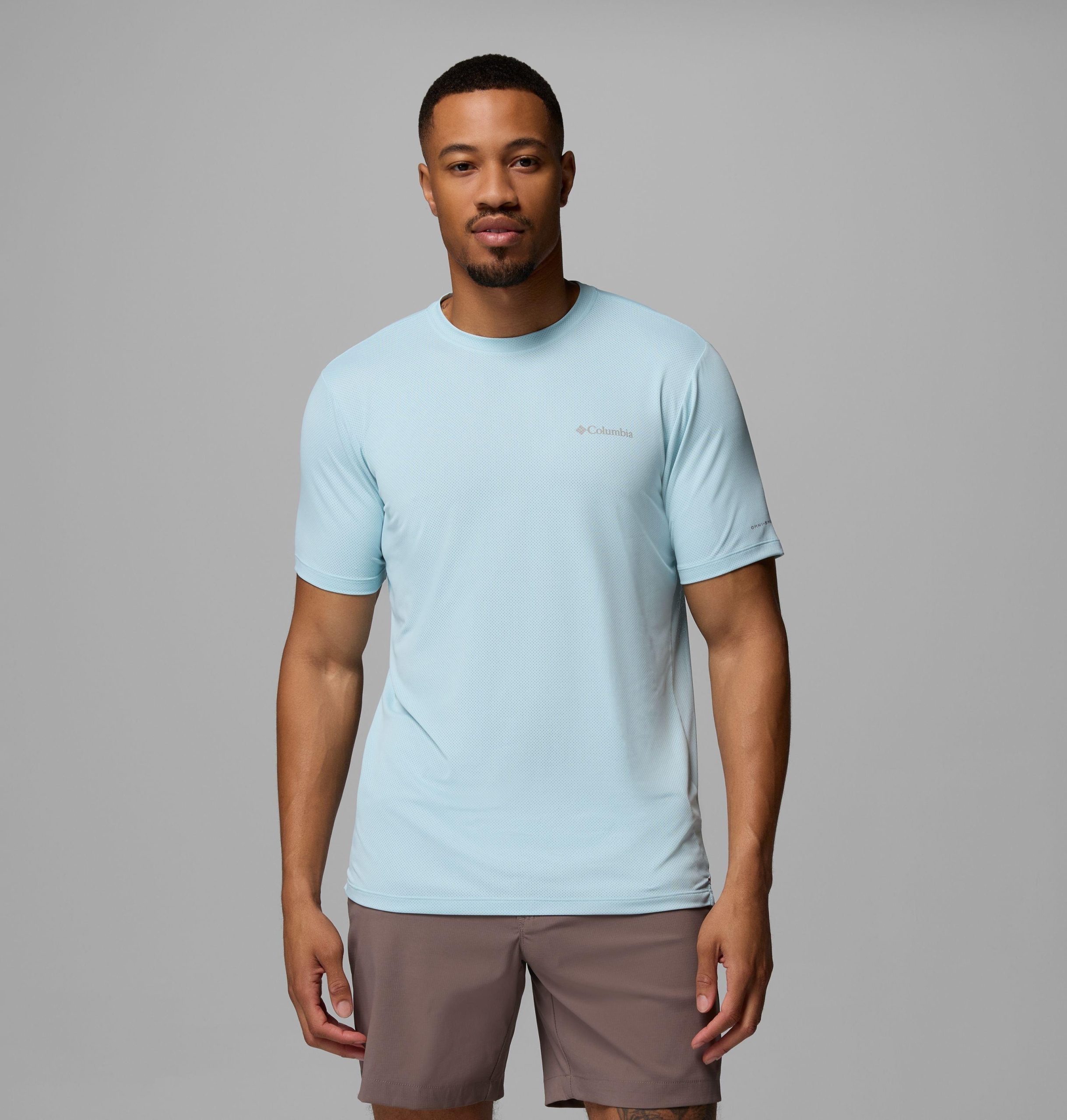 heren tech trail utility short sleeve crew