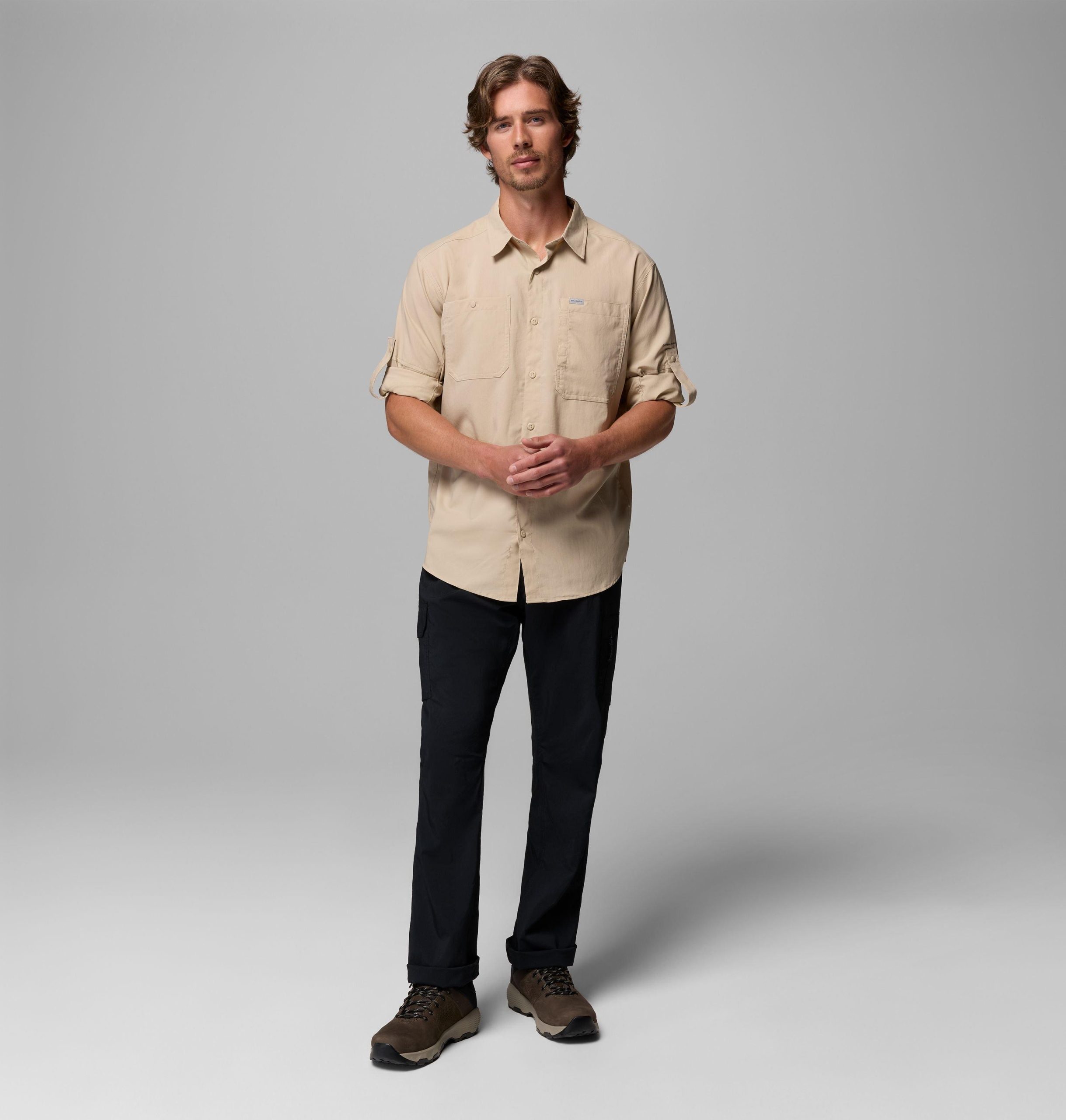 heren silver ridge utility ii shirt met lange mouwen