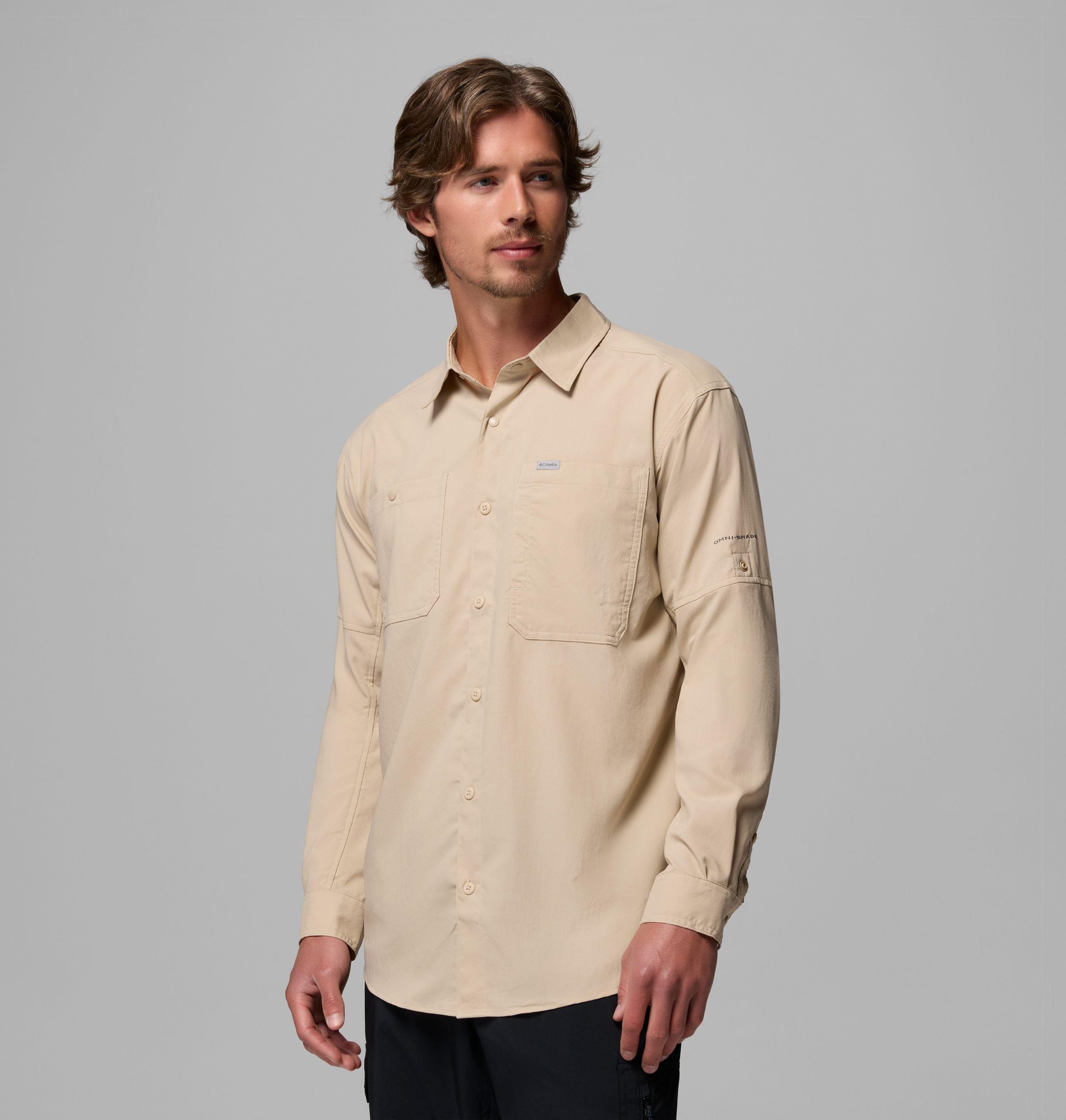 heren silver ridge utility ii shirt met lange mouwen